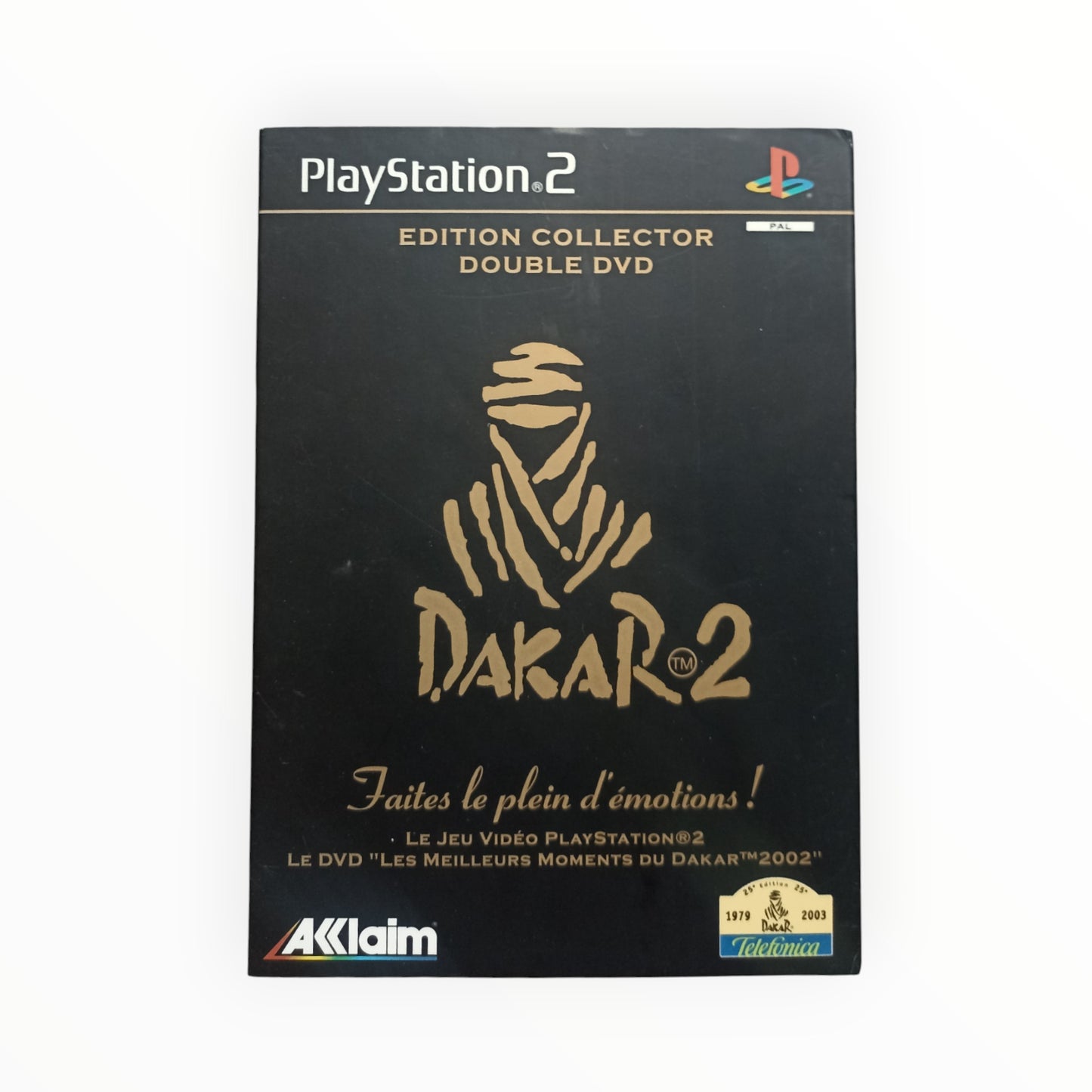Dakar 2 Pack + DVD Collector Cartonnée playstation 2 (PS2)