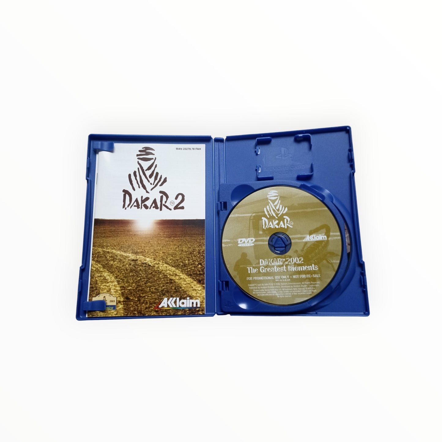 Dakar 2 Pack + DVD Collector Cartonnée playstation 2 (PS2)