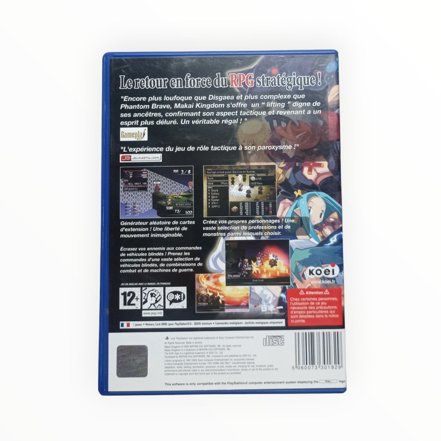 Makai Kingdom : Chronicles of the Sacred Tome Playstation 2 (PS2)