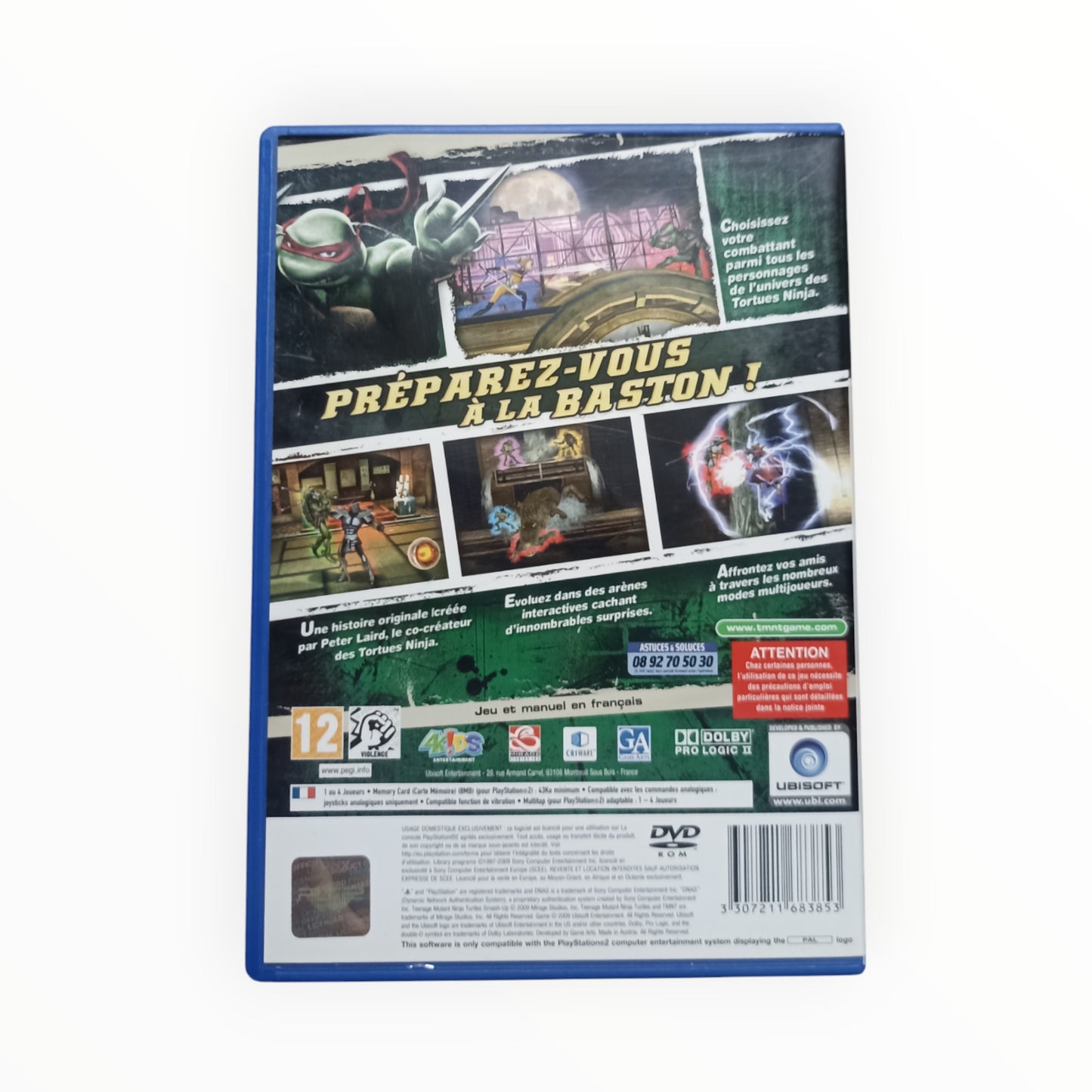 Teenage Mutant Ninja Turtles : Smash Up playstation 2 (PS2)