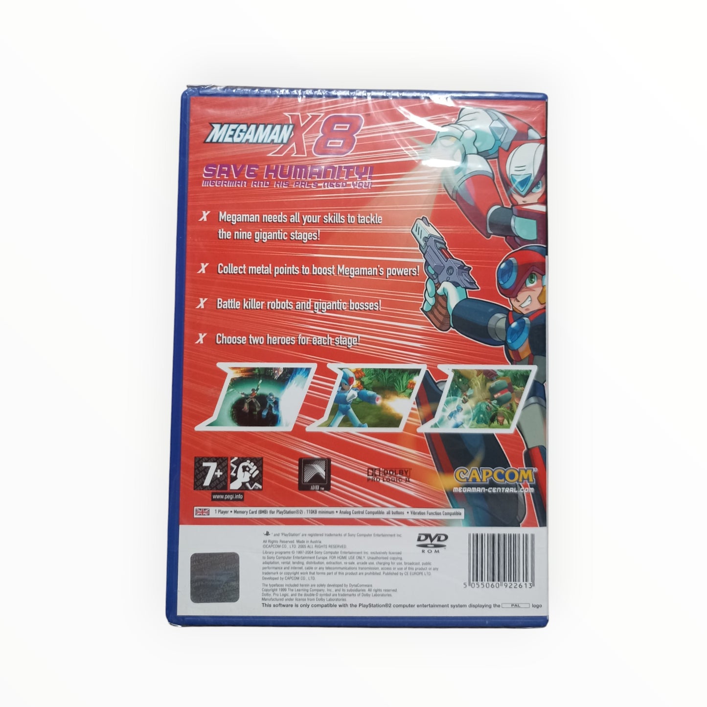 Megaman X8 playstation 2 PS2 neuf sous blister