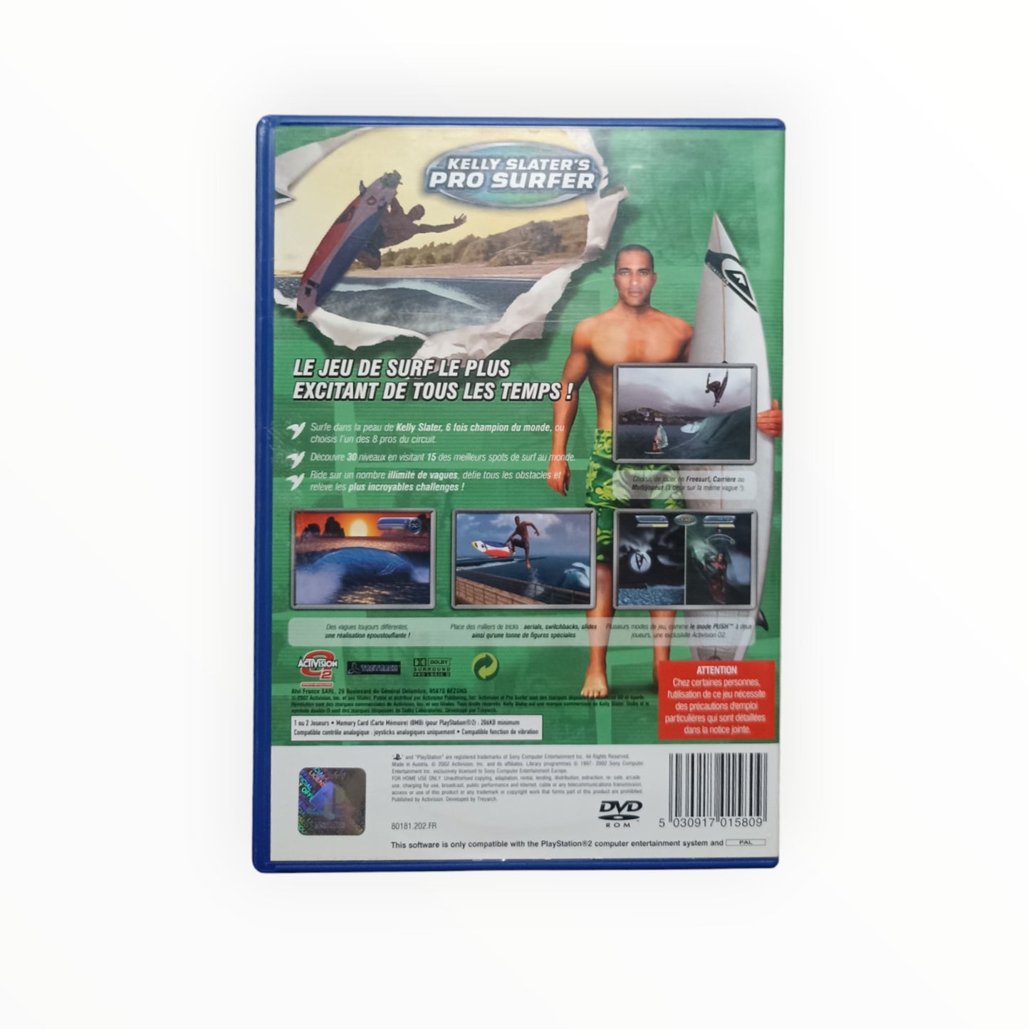Kelly Slater's Pro Surfer Playstation 2 (PS2)