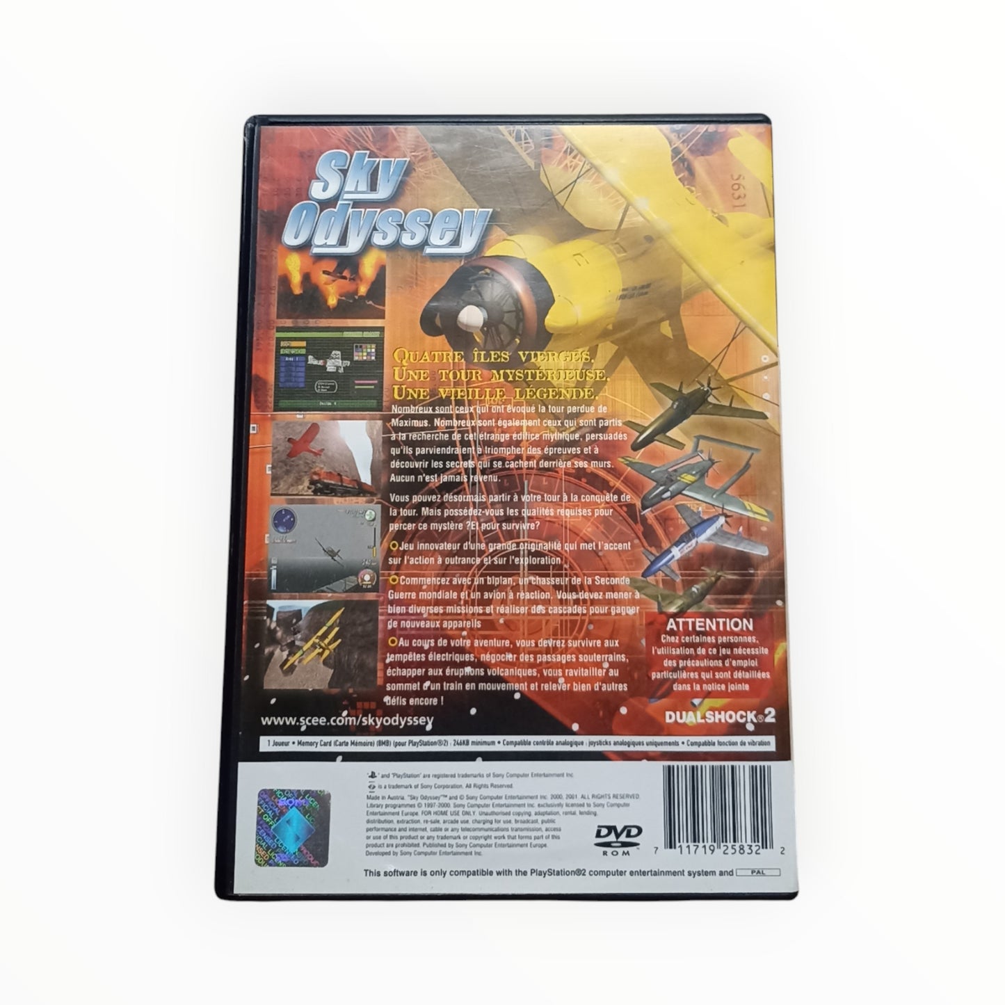 Sky Odyssey playstation 2 (PS2)