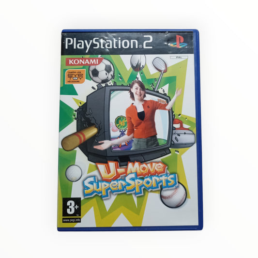 U-Move Super Sports playstation 2 (PS2)
