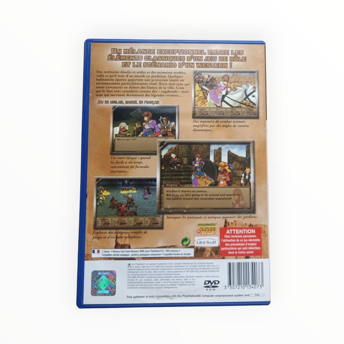 Wild Arms 3 Playstation 2 (PS2)