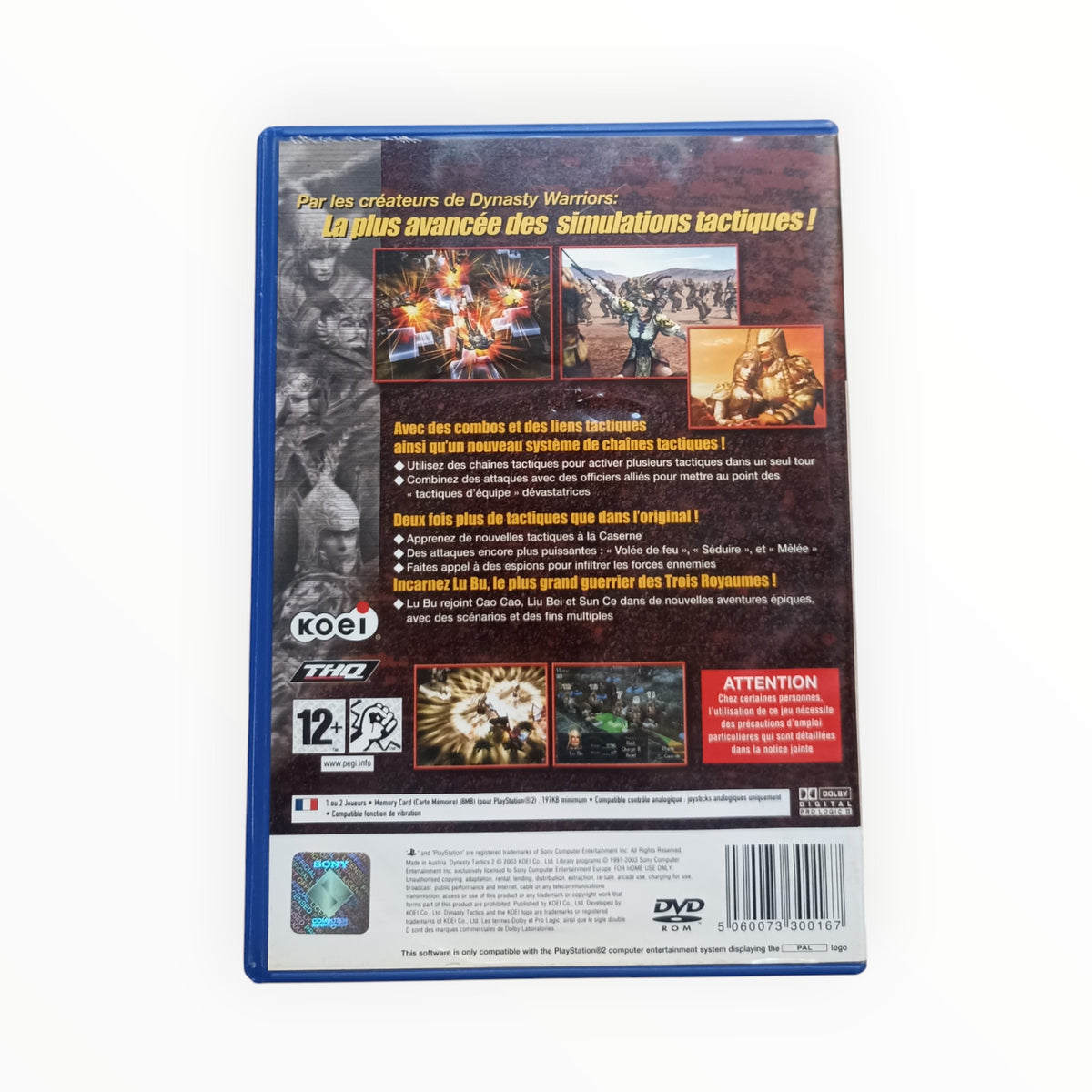 Dynasty Tactics 2 Playstation 2 (PS2)