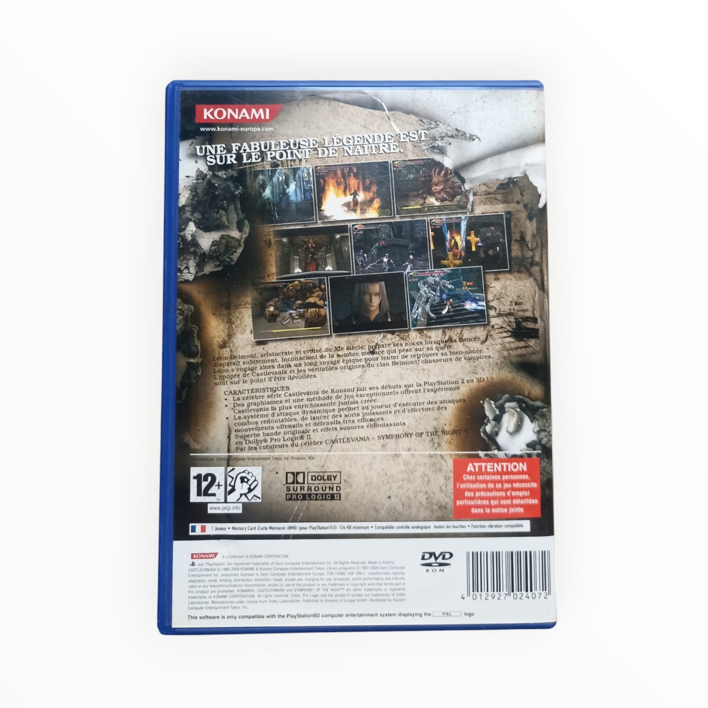 Castlevania playstation 2 (PS2)