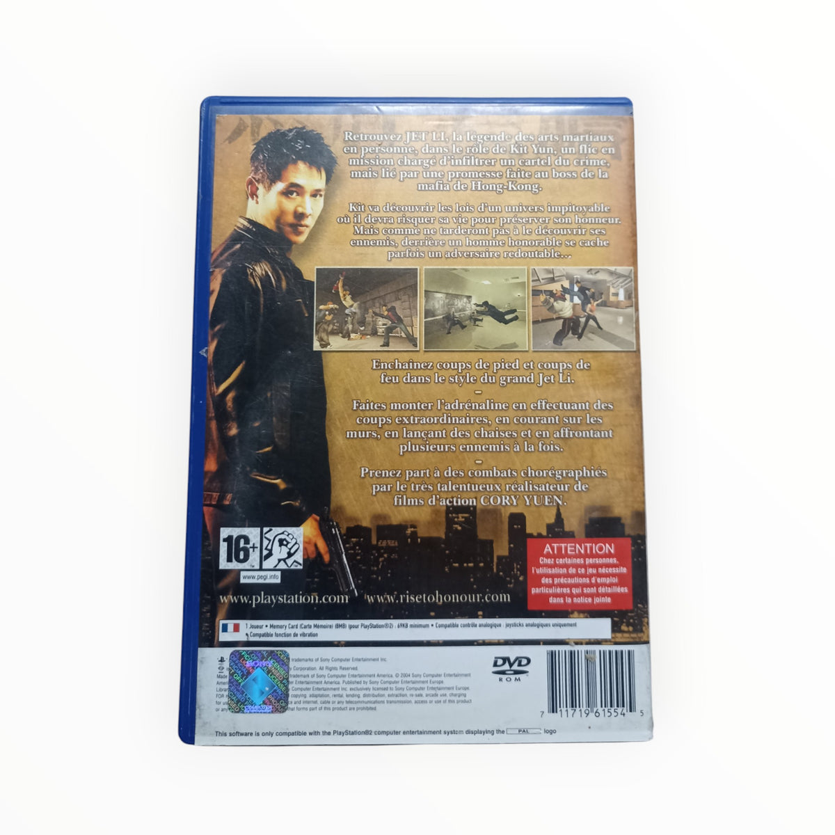 Rise to Honour Playstation 2 (PS2)