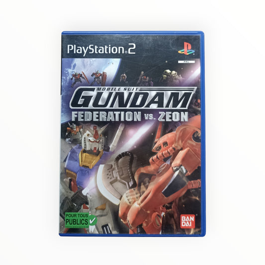 Mobile Suit Gundam : Federation vs. Zeon playstation 2 (PS2)