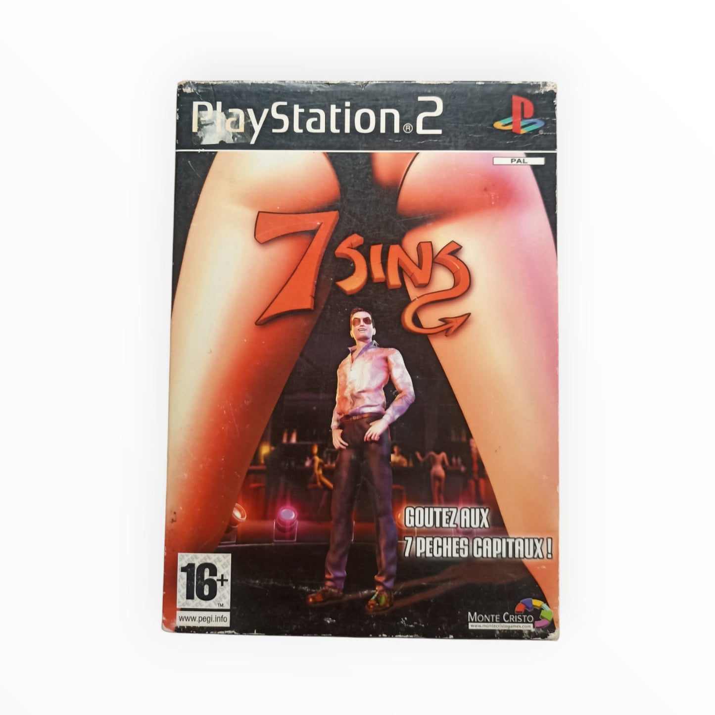 7 Sins Cartonné playstation 2 (PS2)