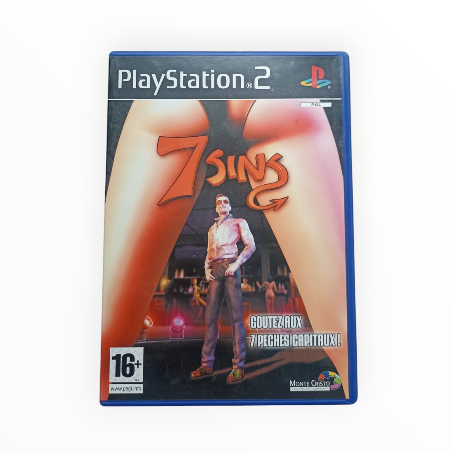 7 Sins Cartonné playstation 2 (PS2)