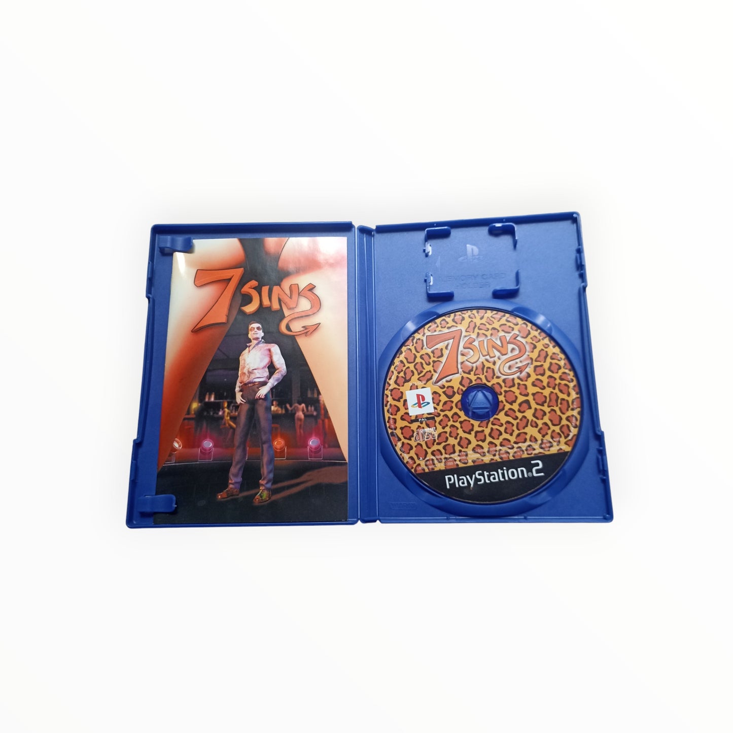 7 Sins Cartonné playstation 2 (PS2)