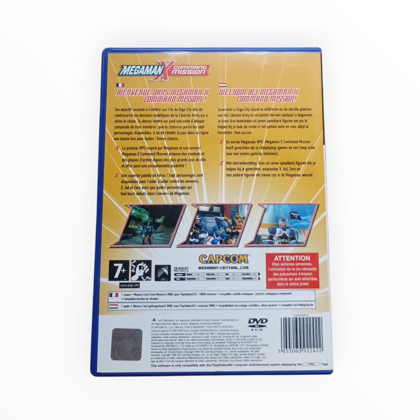 Megaman X command mission playstation 2 (PS2)