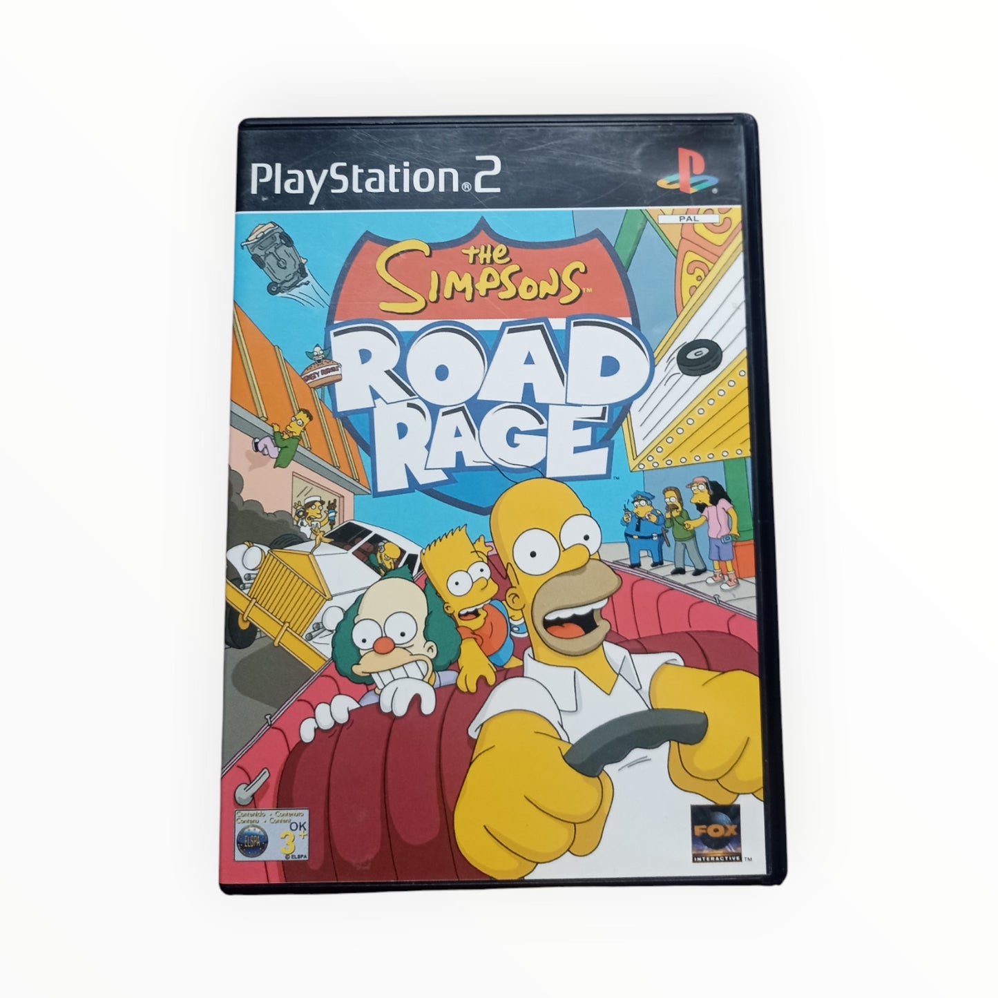 The Simpsons Road Rage playstation 2 (PS2) Version UK