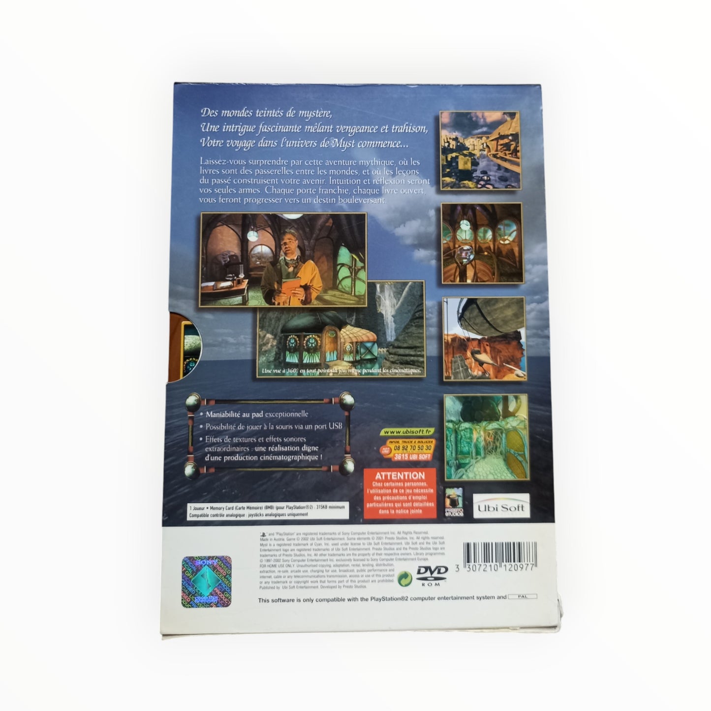 Myst III : Exile - Edition Cartonnée playstation 2 (PS2)