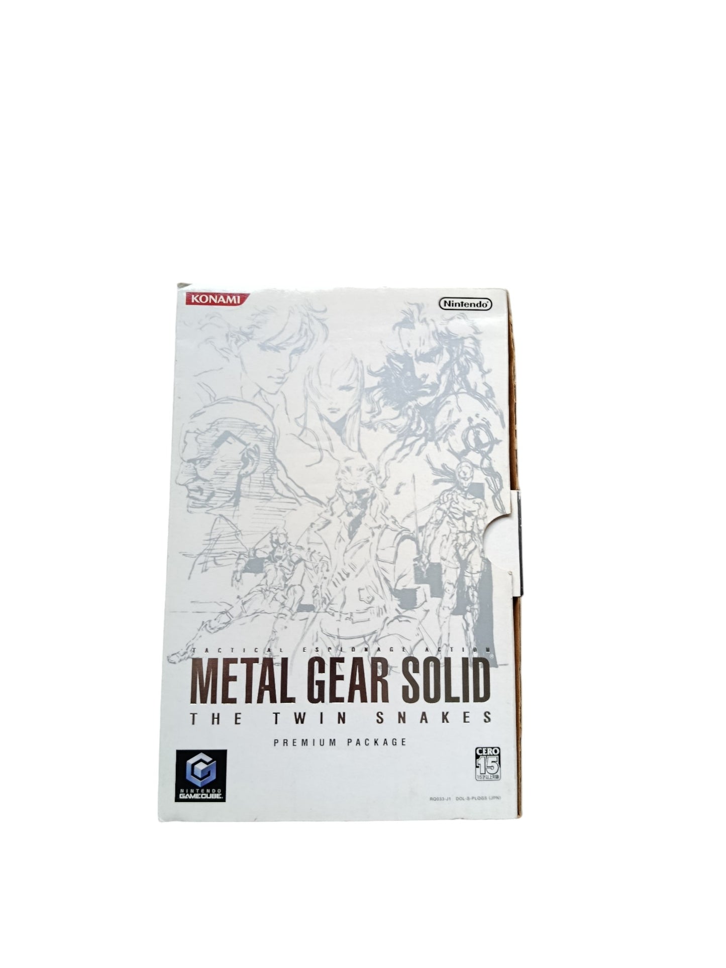 PACK Console GameCube METAL GEARS SOLID JAP