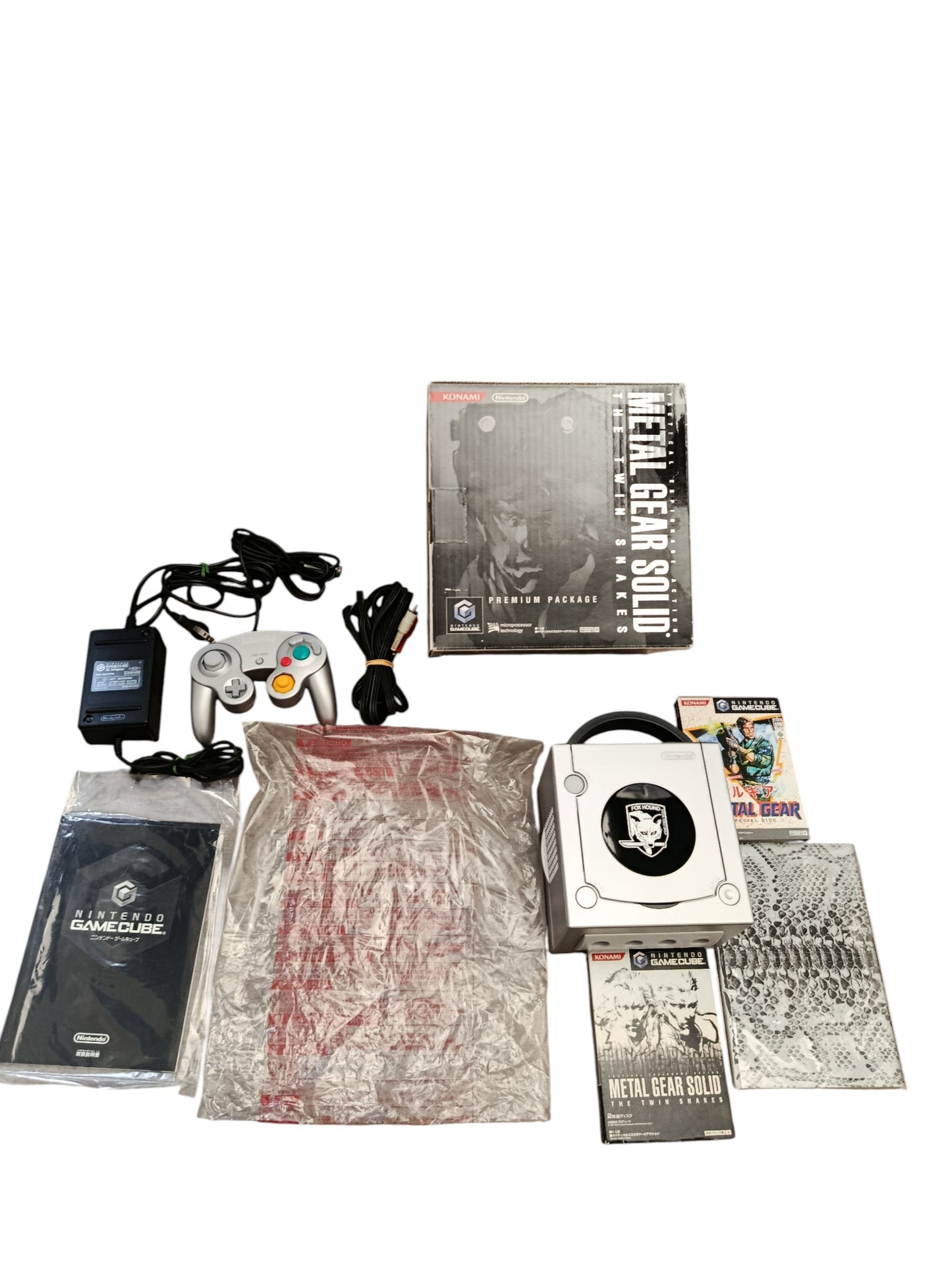 PACK Console GameCube METAL GEARS SOLID JAP