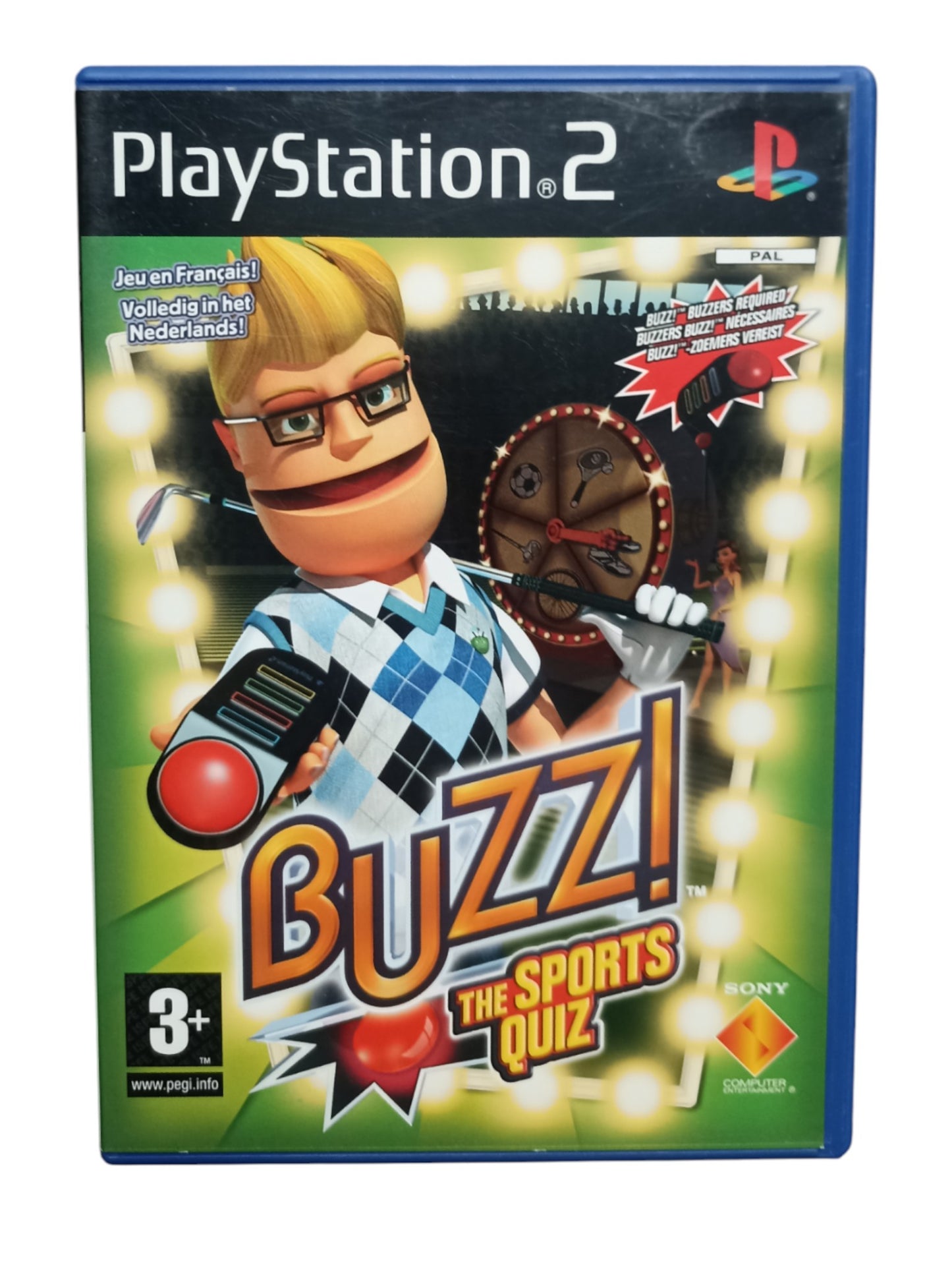 Buzz!: Le Quiz Pop playstation 2 (PS2)