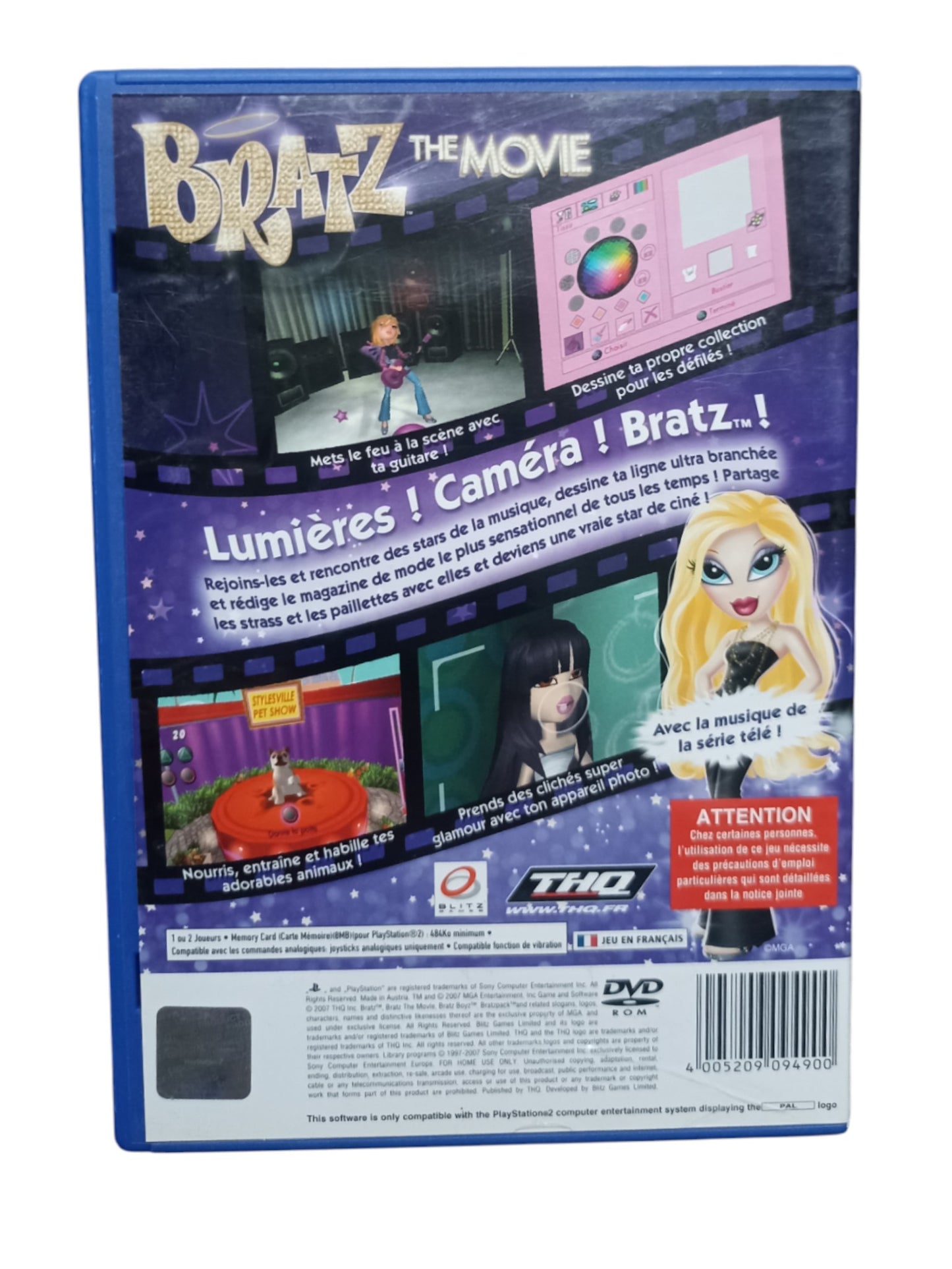 Bratz The Movie playstation 2 (PS2)