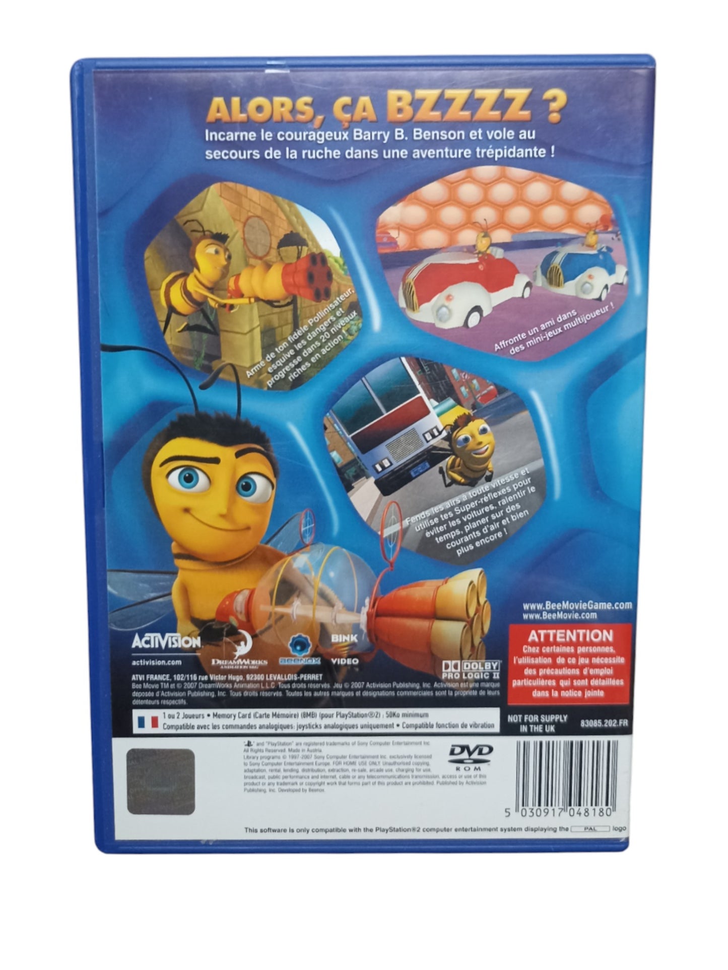 Bee Movie : le Jeu Playstation 2 (PS2)