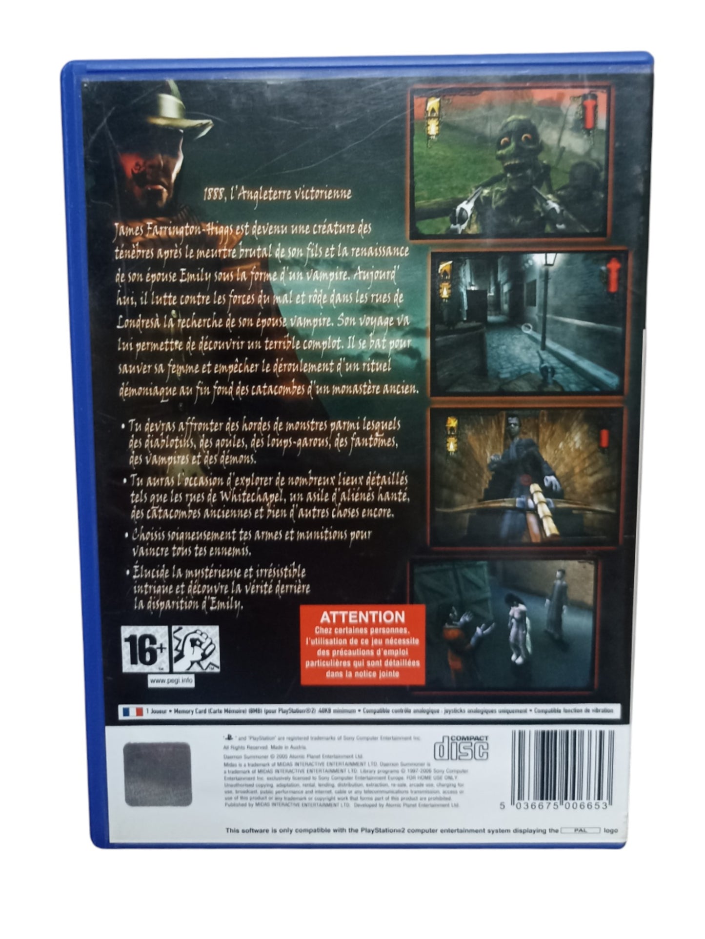 Daemon Summoner playstation 2 (PS2)