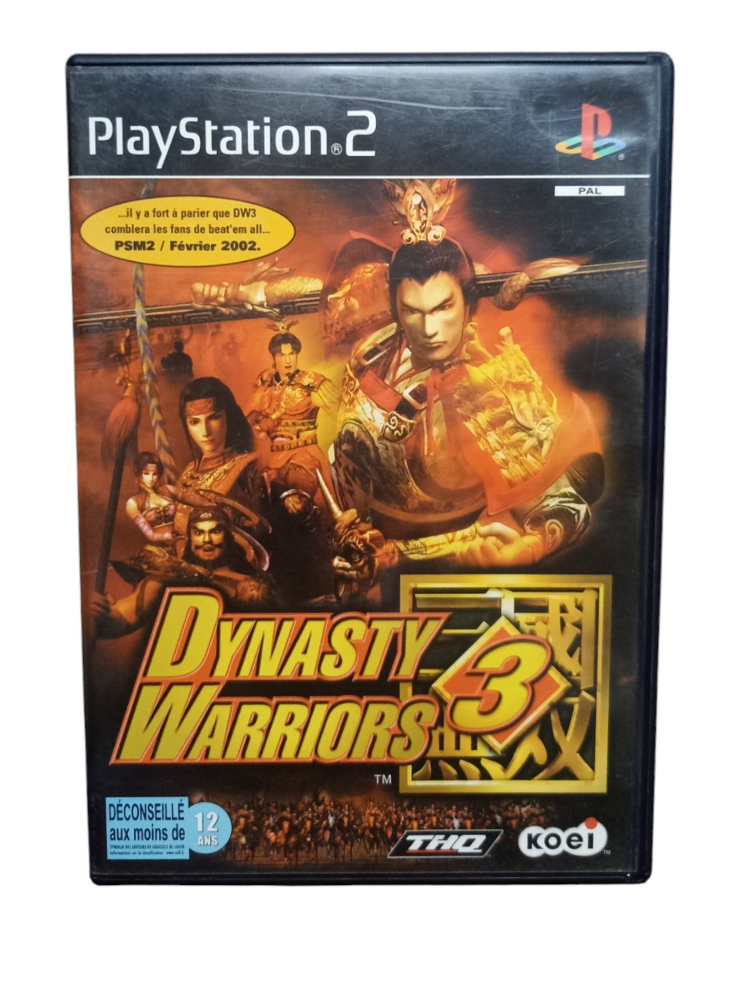 Dynasty Warriors 3 playstation 2 (PS2)