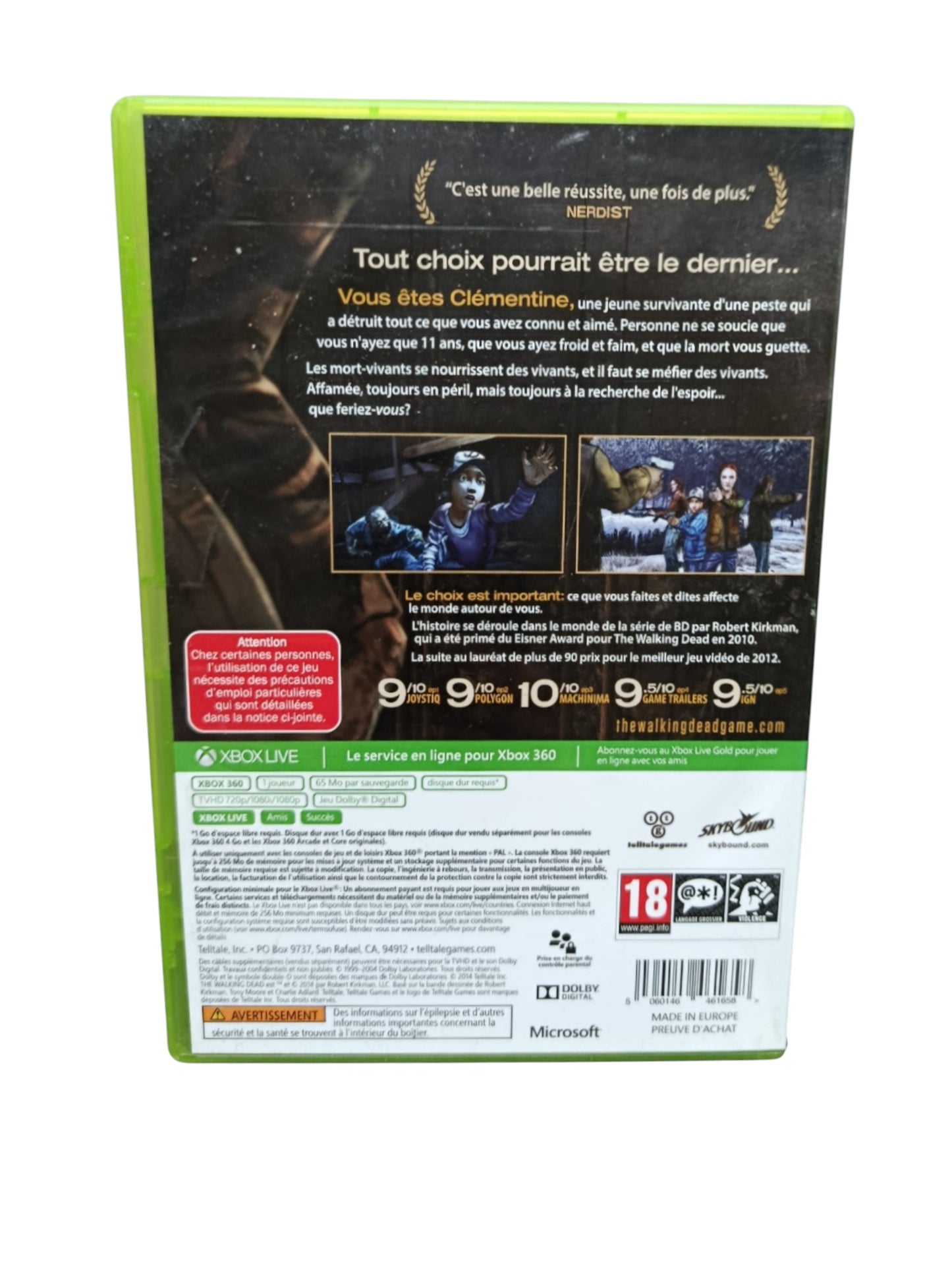 The Walking Dead Season Two Xbox 360
