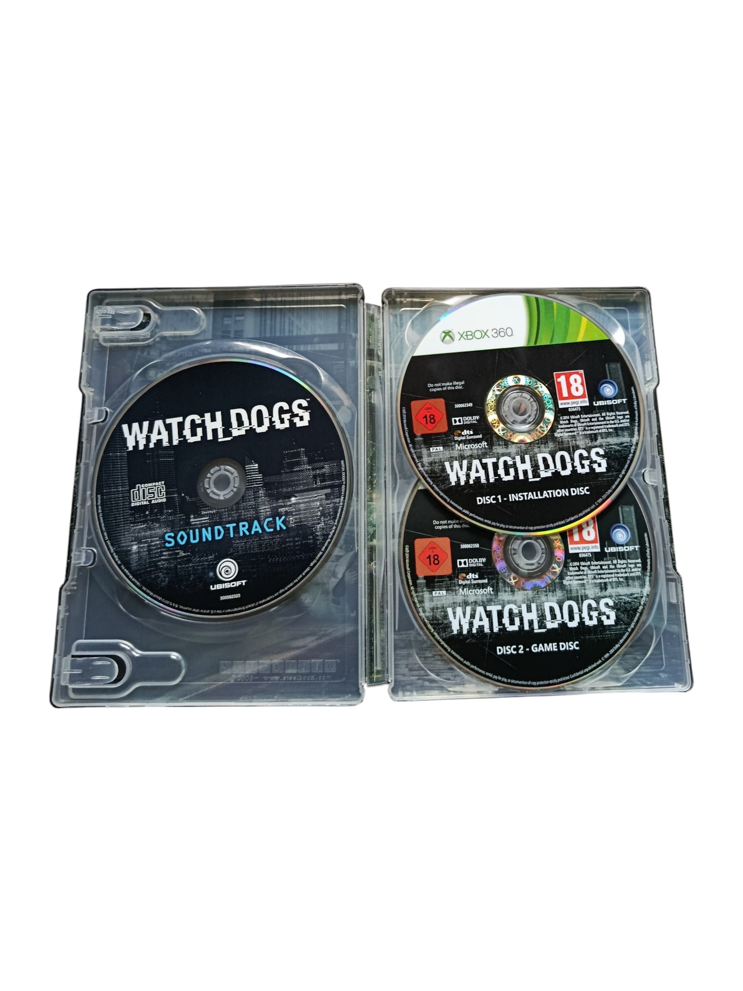 Watch Dogs Steelbook Xbox 360
