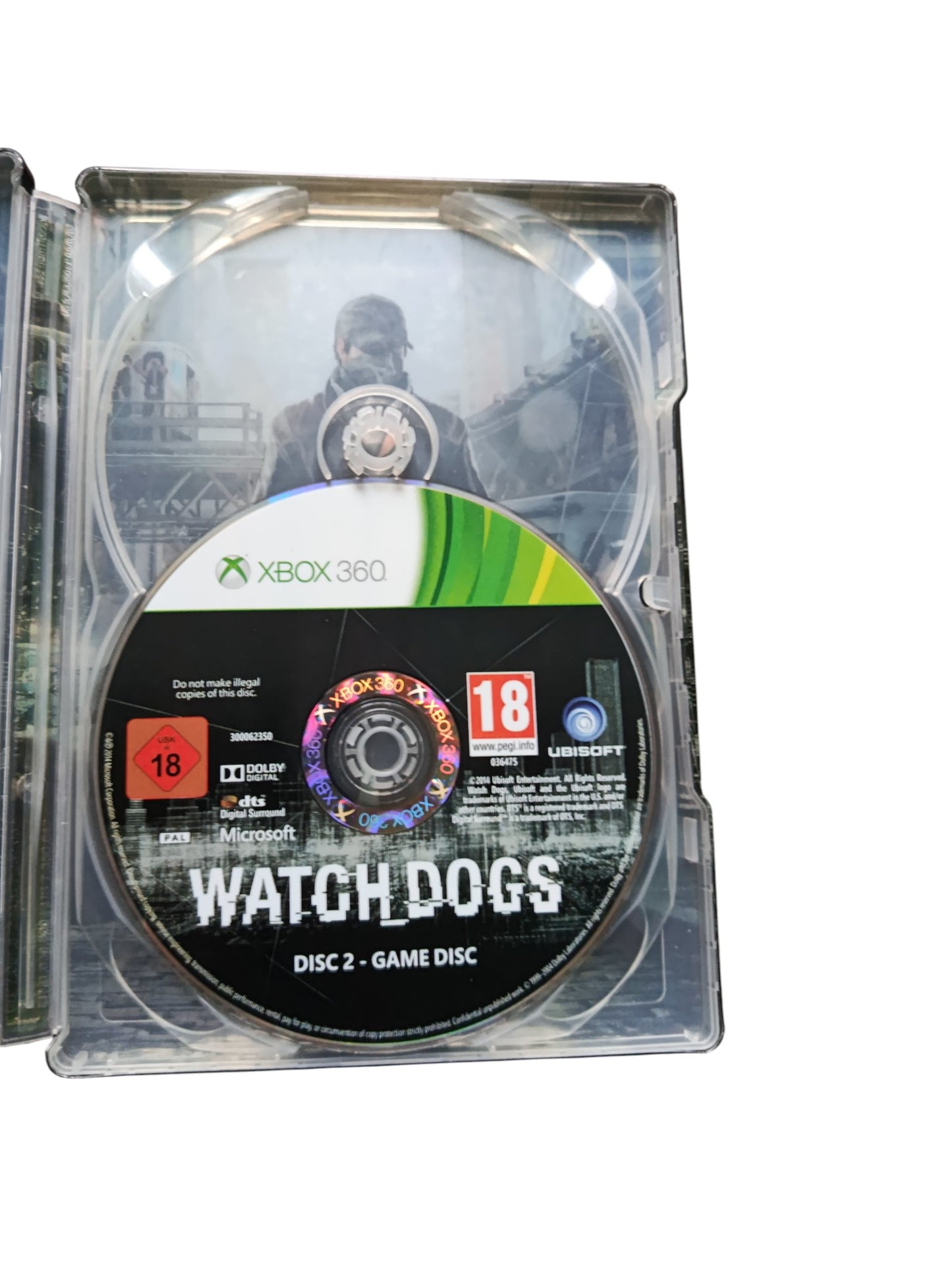 Watch Dogs Steelbook Xbox 360