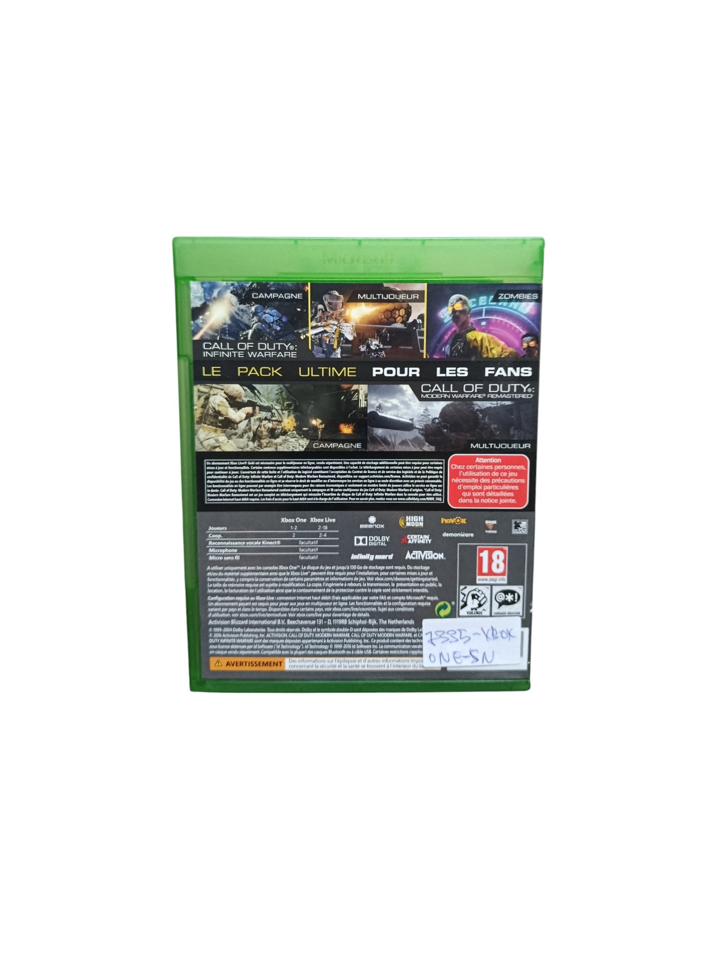 Call of Duty Infinite Warfare Edition Legacy Xbox One