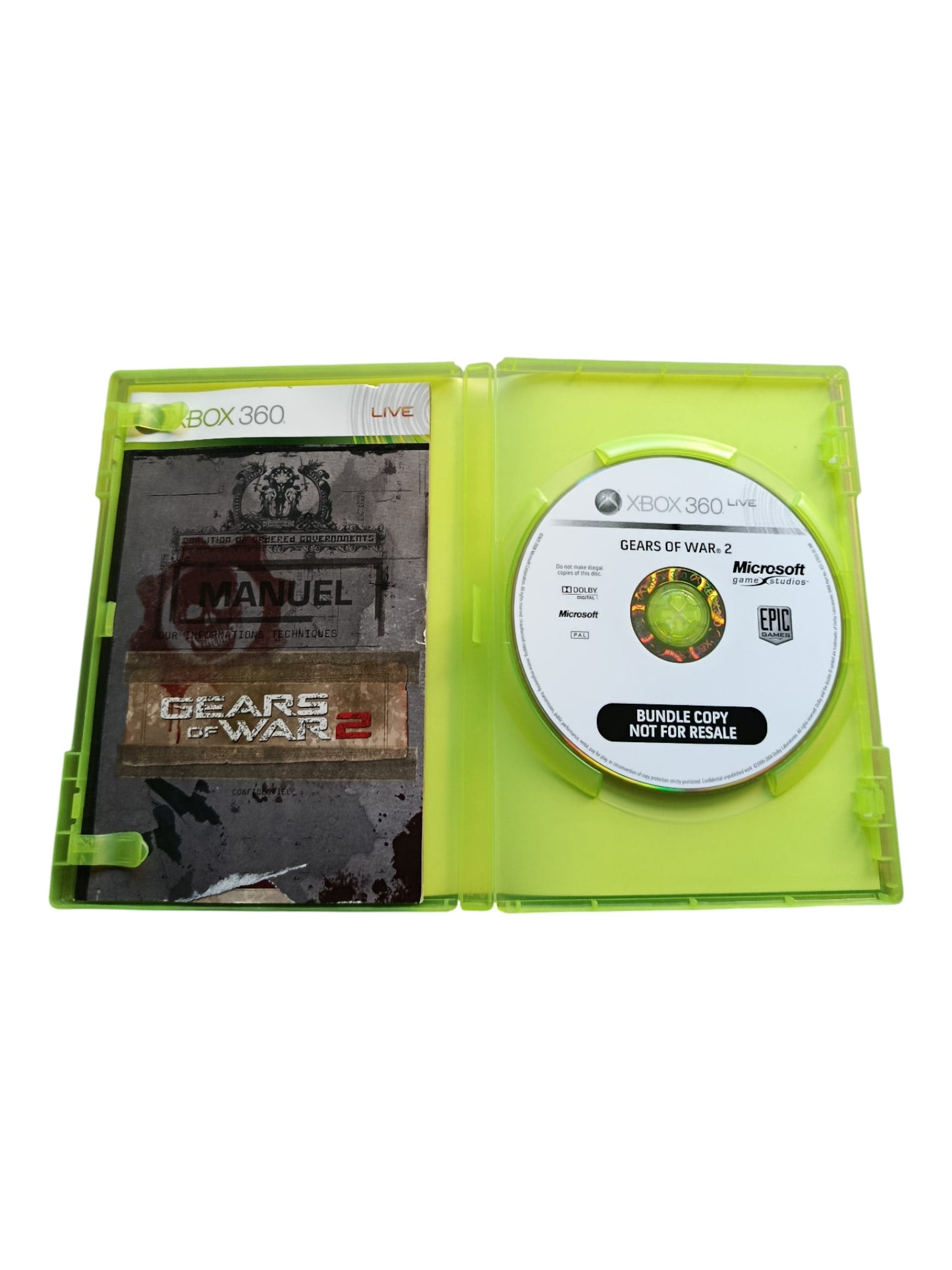 Gears Of War 2 Xbox 360 Version Bundle Copy