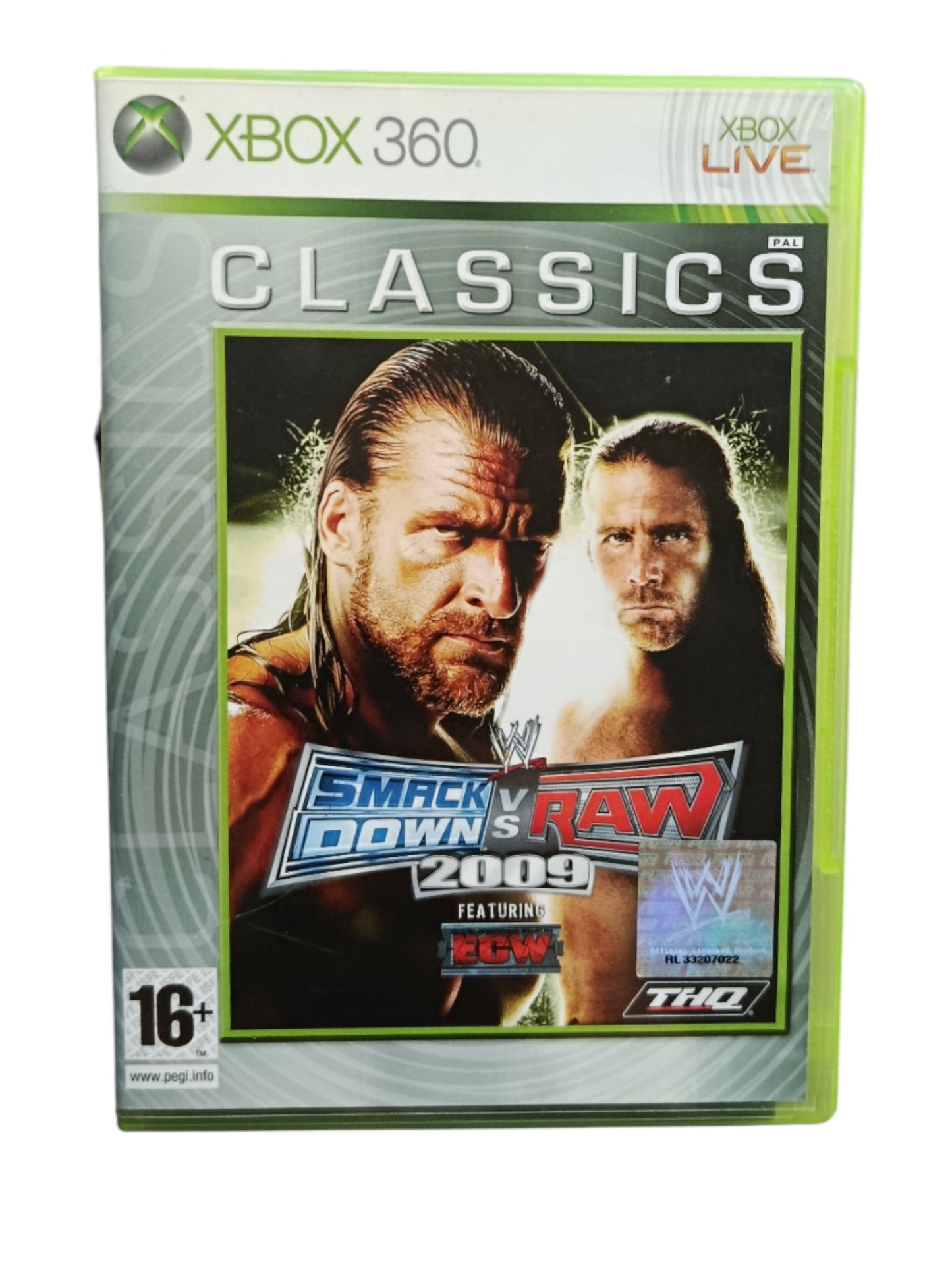 Smack Down VS RAW 2009 Version Classics Xbox 360