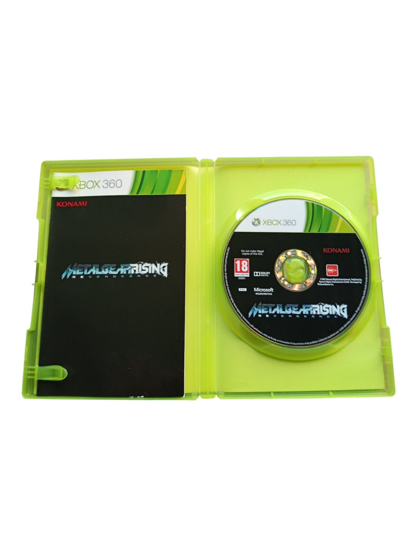 Metal Gear Rising Xbox 360