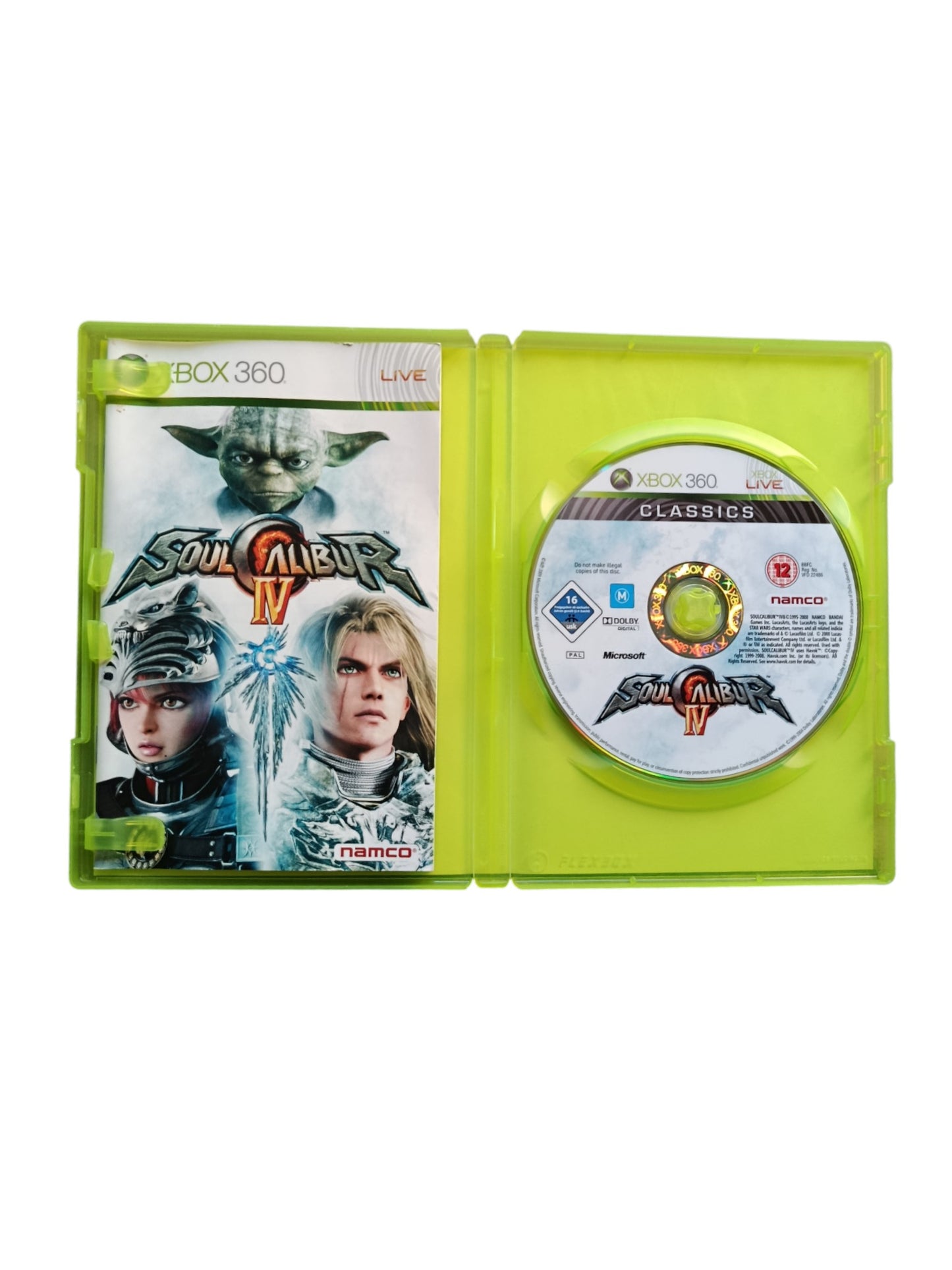 Soul Calibur IV Xbox 360 Version Classics