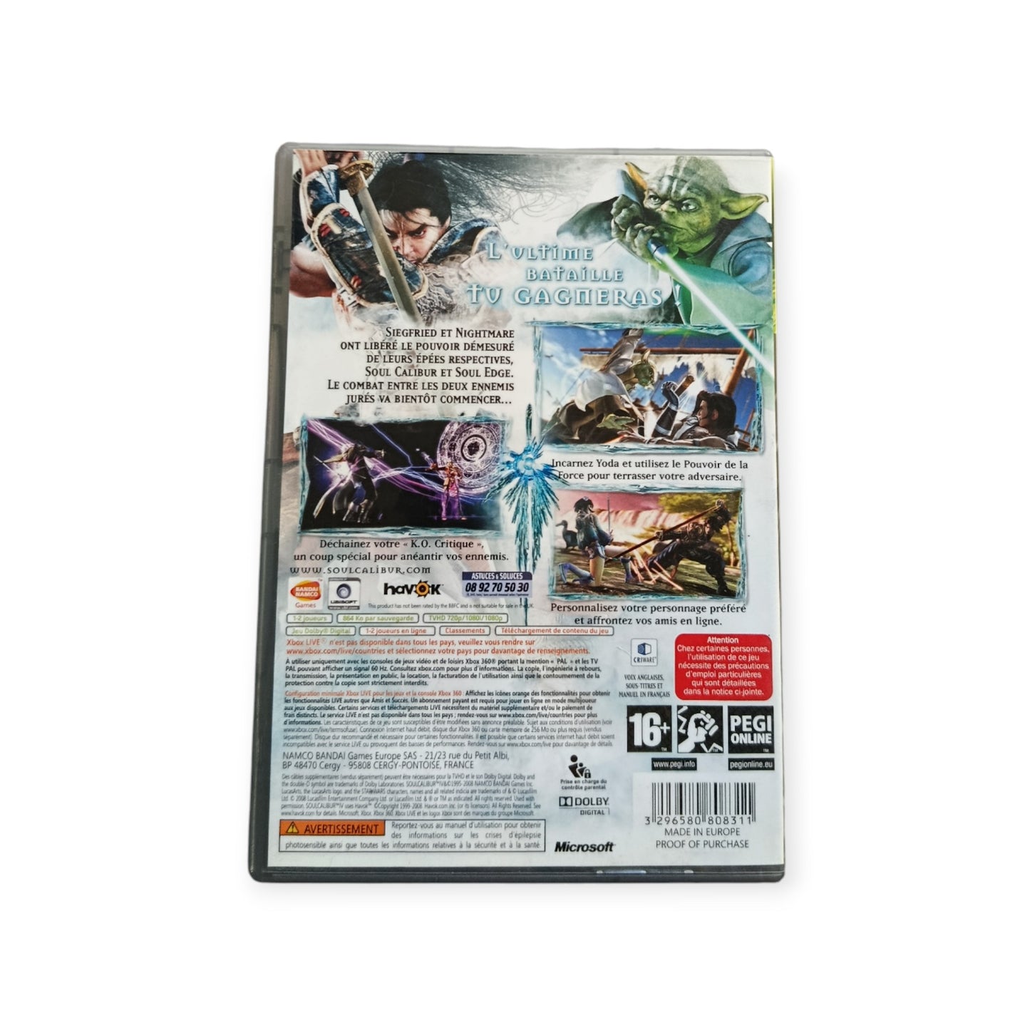 Soul Calibur IV Version Classics Xbox 360