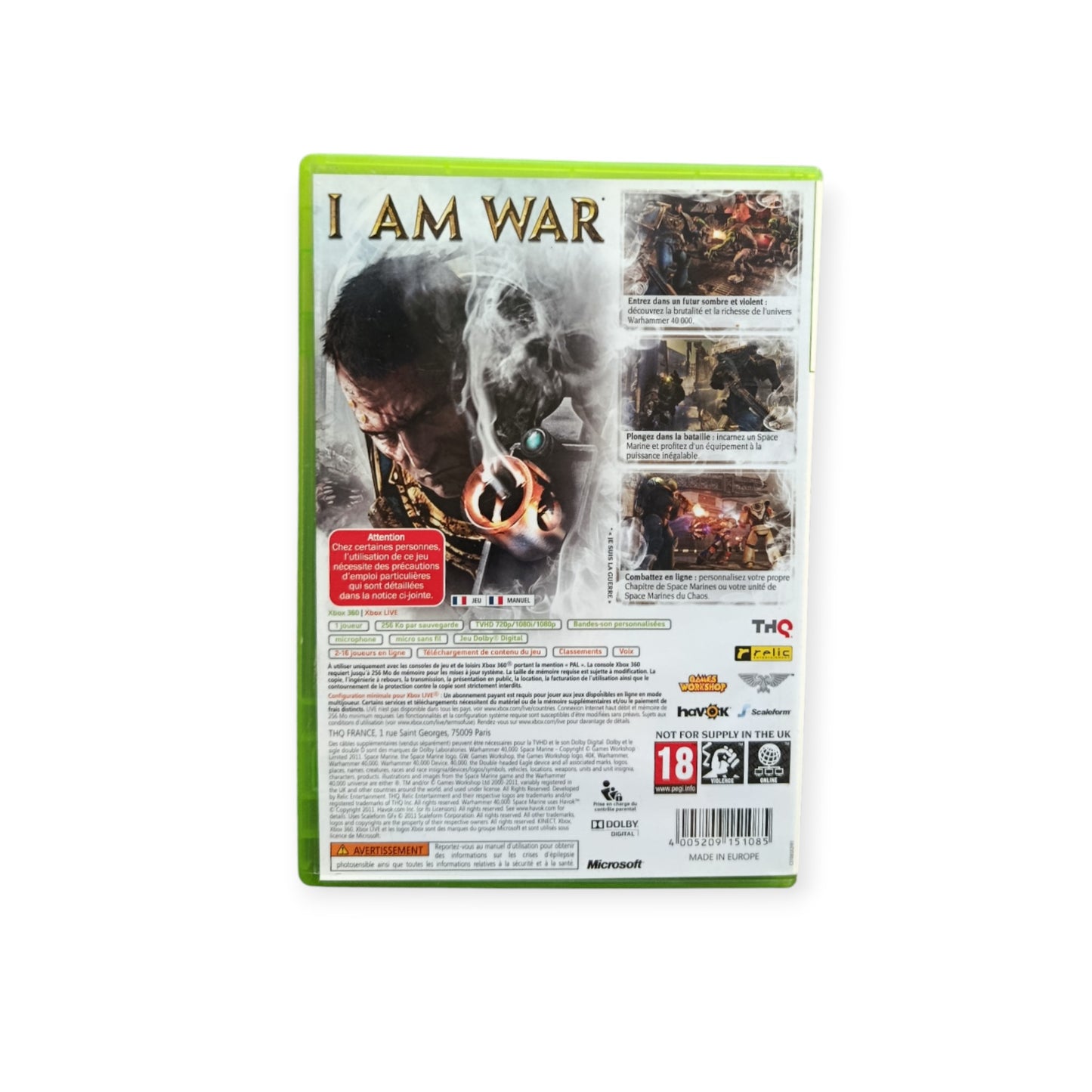 Space marine Xbox 360