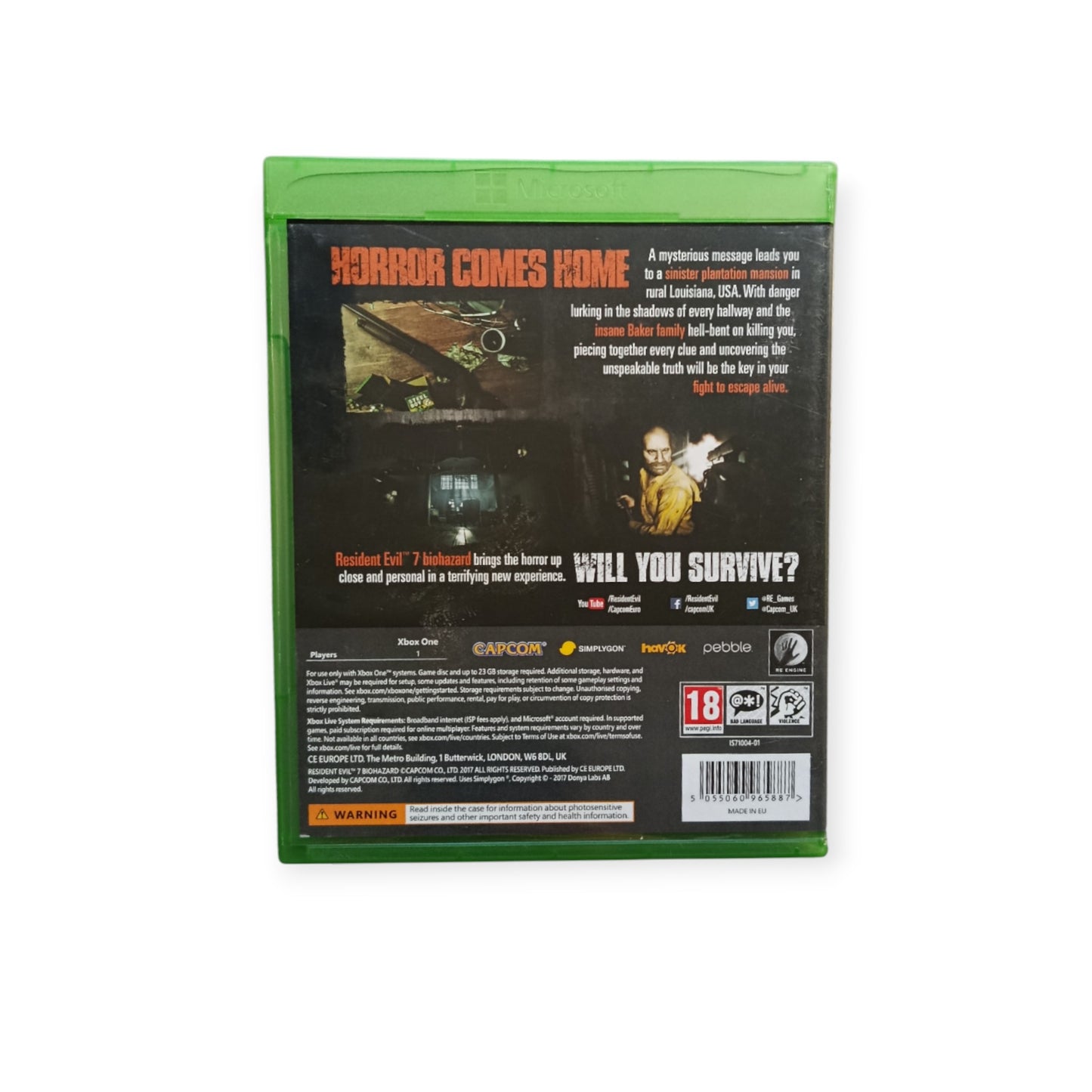 Resident Evil : Biohazard Xbox One