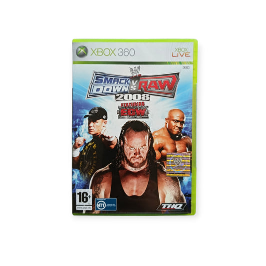 Smack Down VS RAW 2008 Xbox 360
