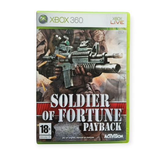 Soldier of Fortune Payback Xbox 360