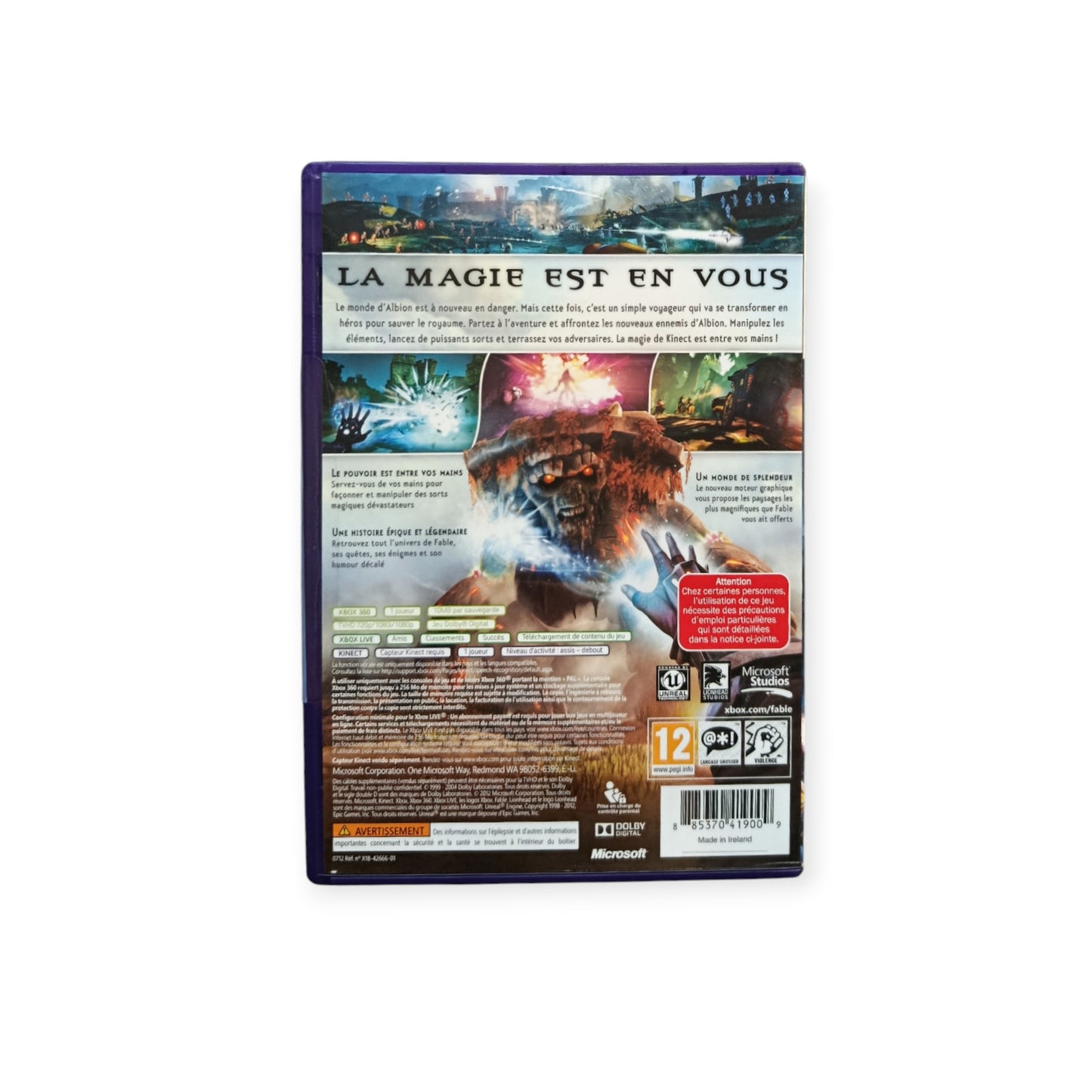 Fable The Journey Xbox 360 Kinect