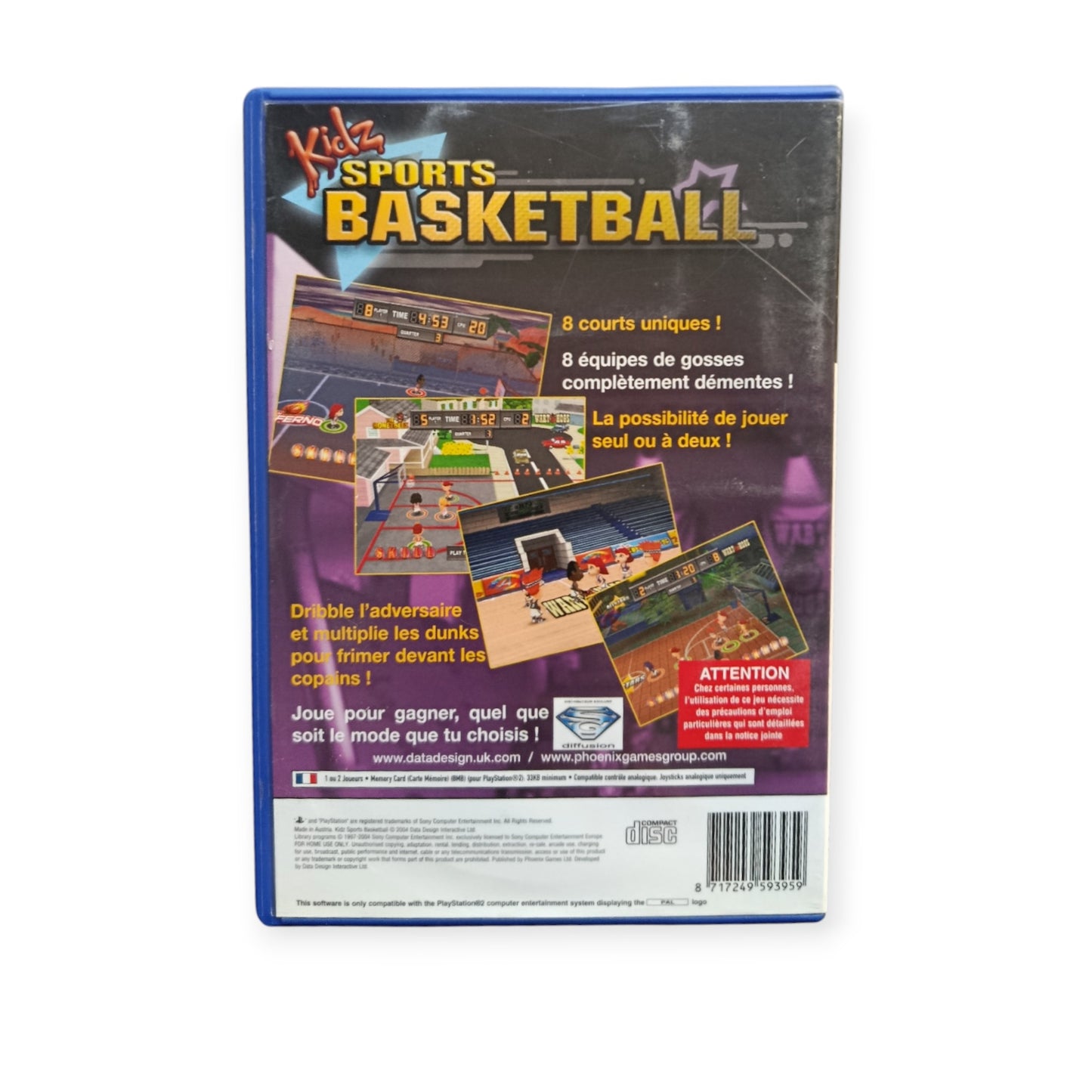 Kids Sports Basketball Playstation 2 (PS2)