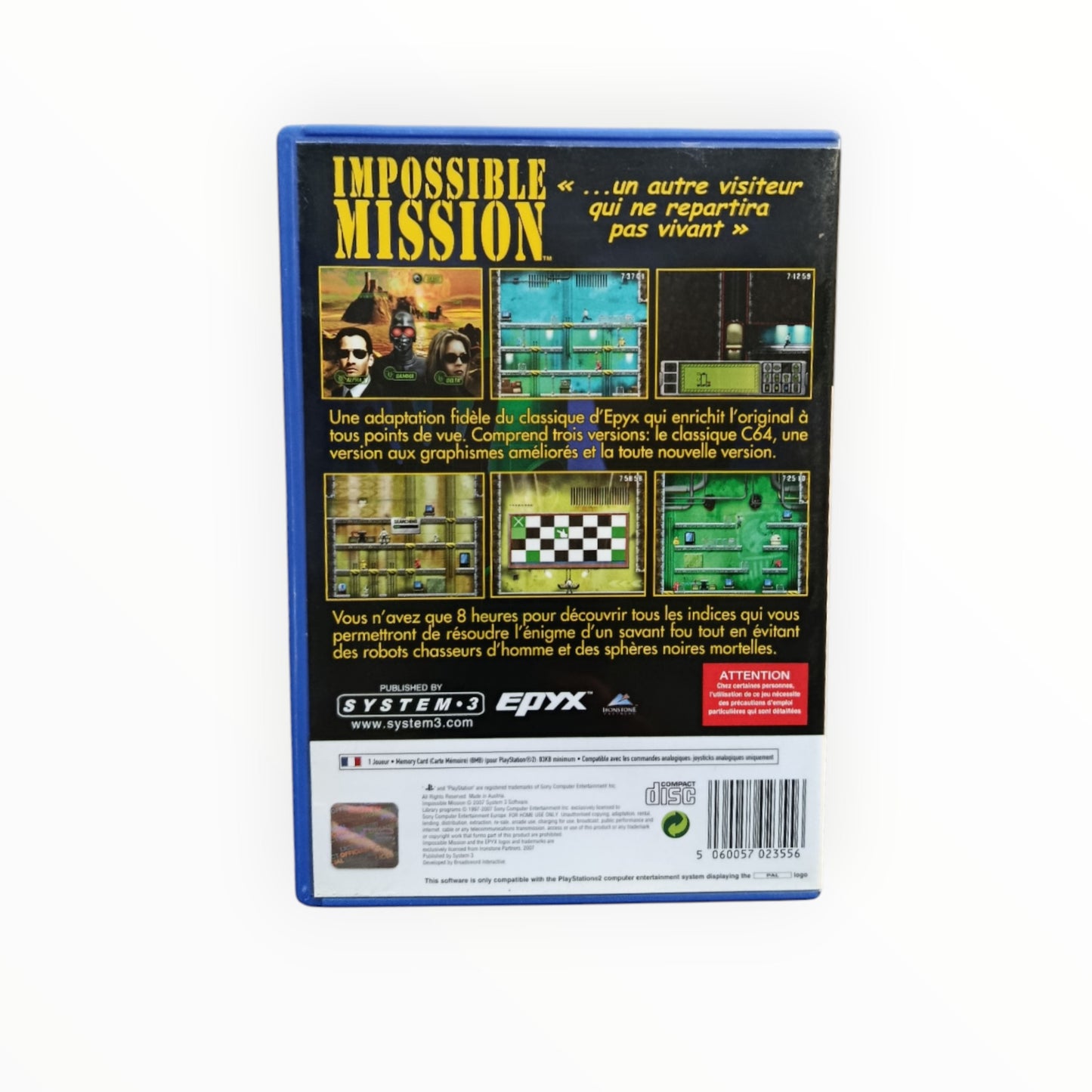 Impossible Mission Playstation 2 (PS2)