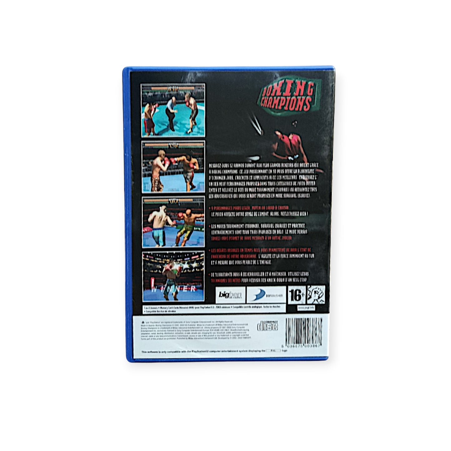 Boxing Champions Playstation 2 (PS2)