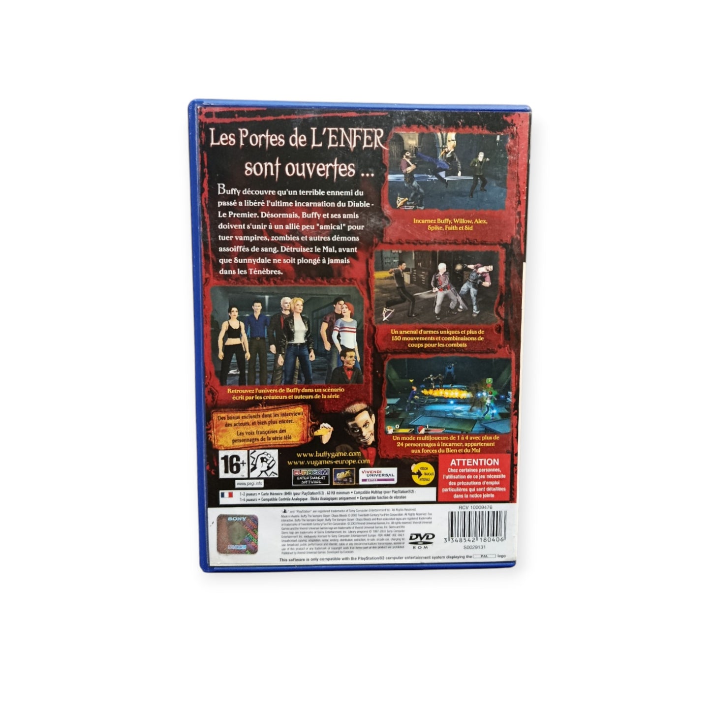 Buffy Contre les Vampires : Chaos Bleeds playstation 2 (PS2)