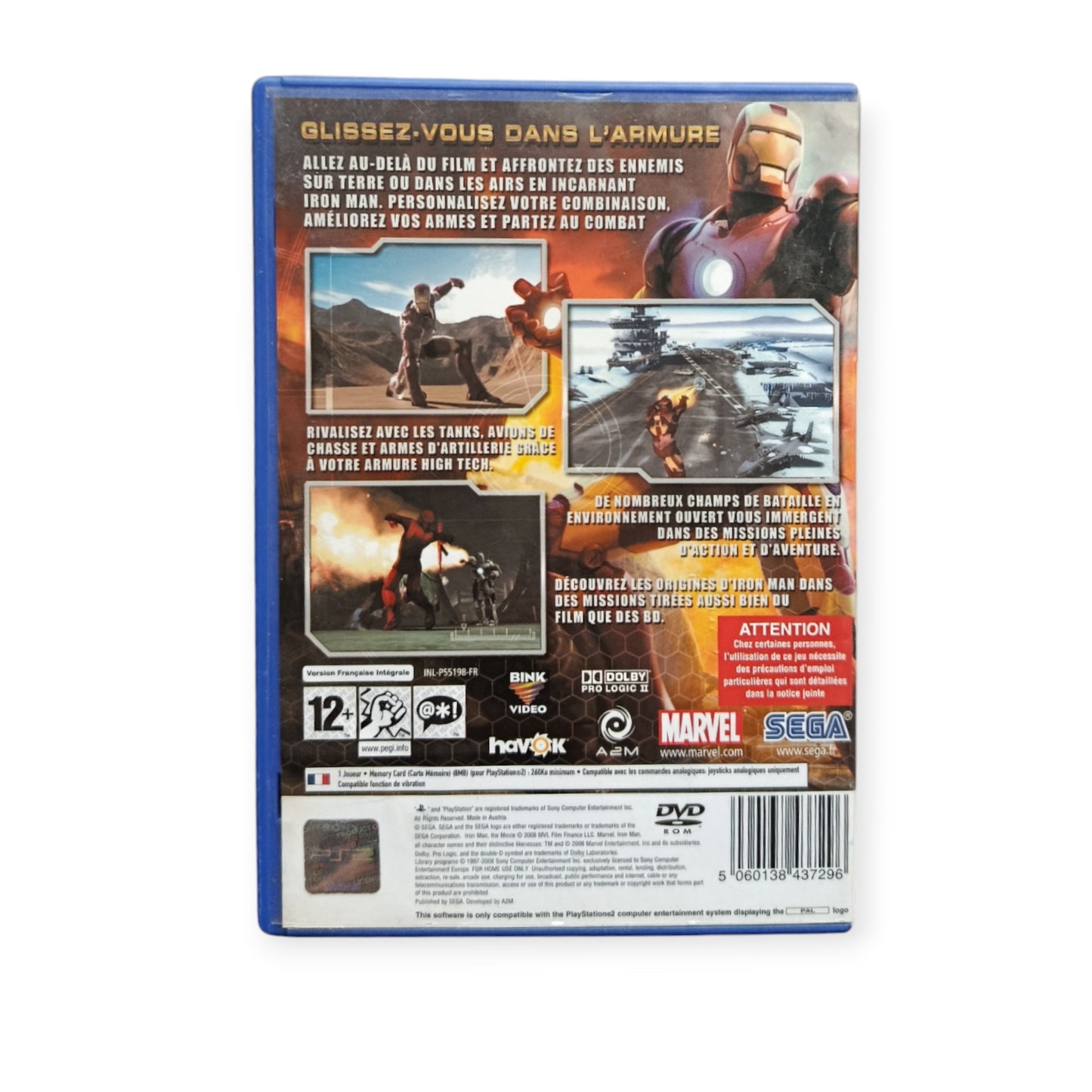 Iron Man playstation 2 (PS2)