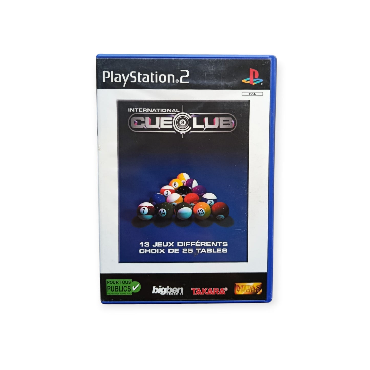 International Cue Club playstation 2 (PS2)