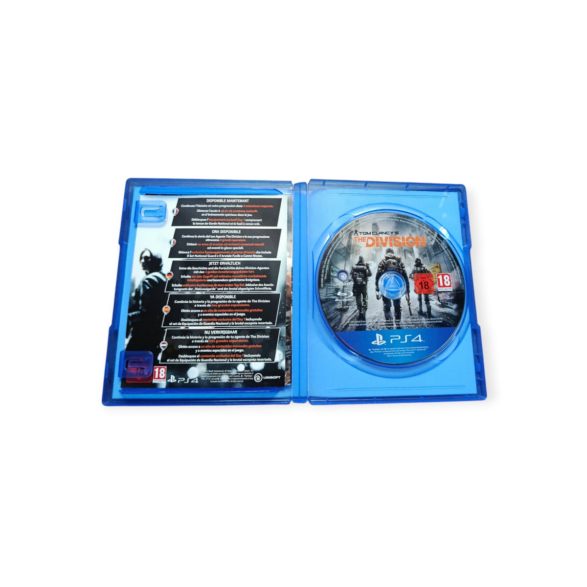 Tom Clancy's The Division playstation 4 (PS4)