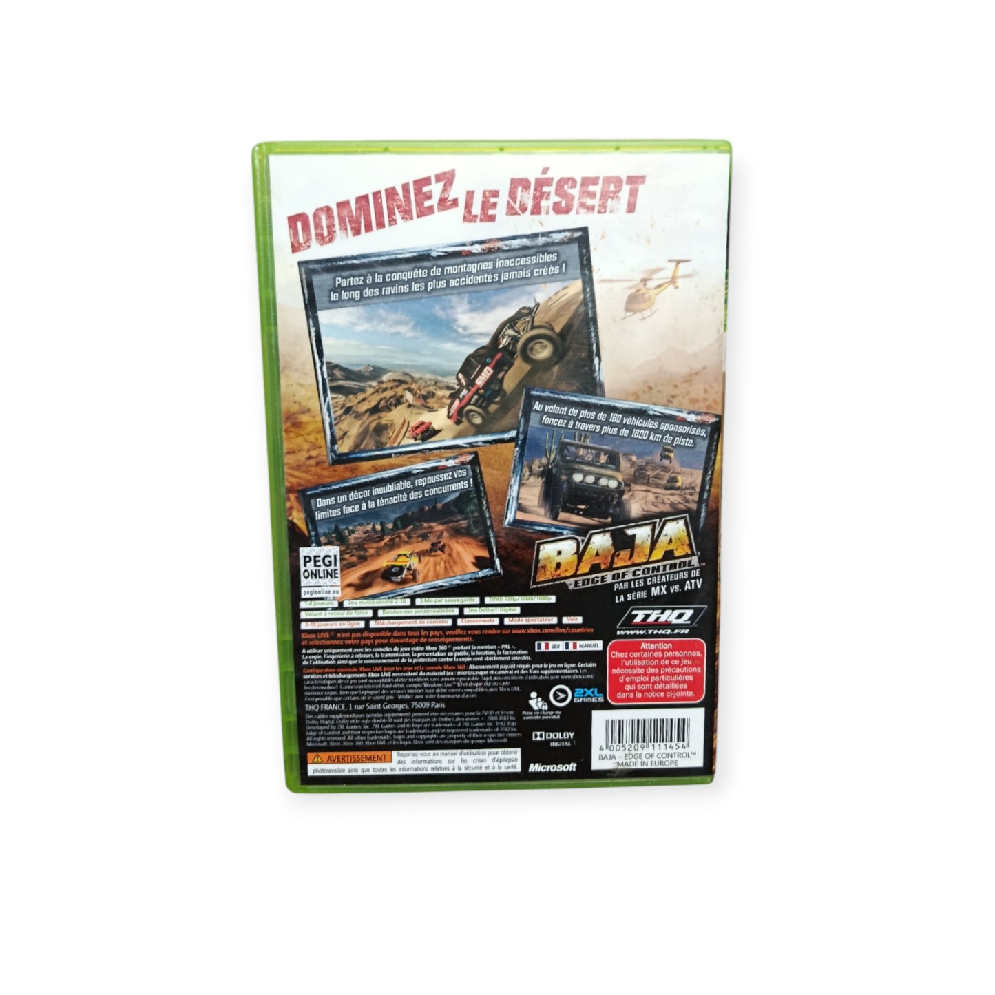 Baja Edge Of Control Xbox 360