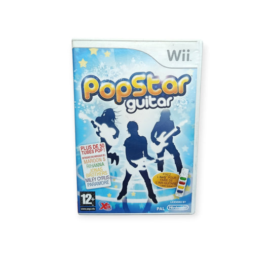 Pop Star Guitar Nintendo Wii