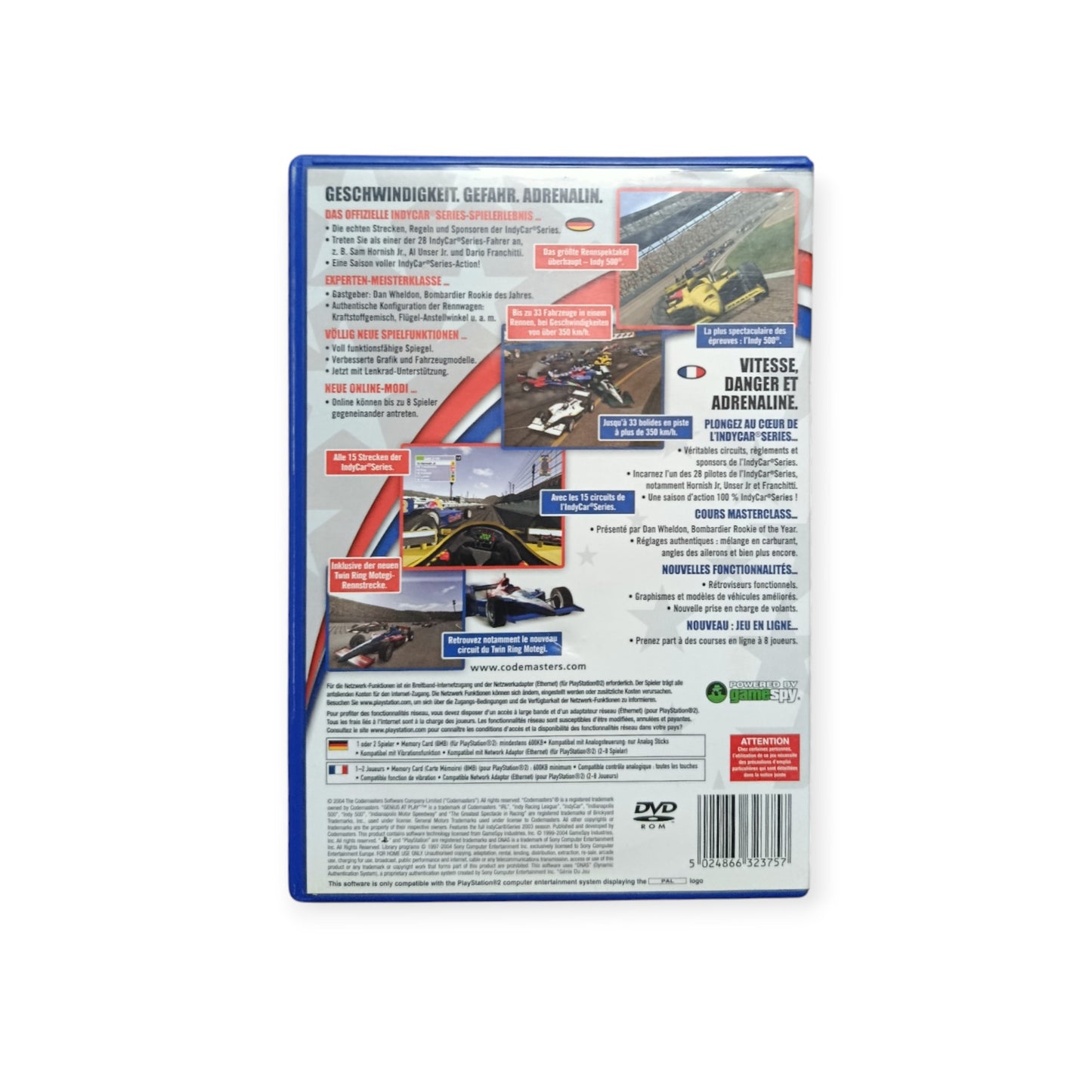 IndyCar Series 2005 playstation 2 (PS2)